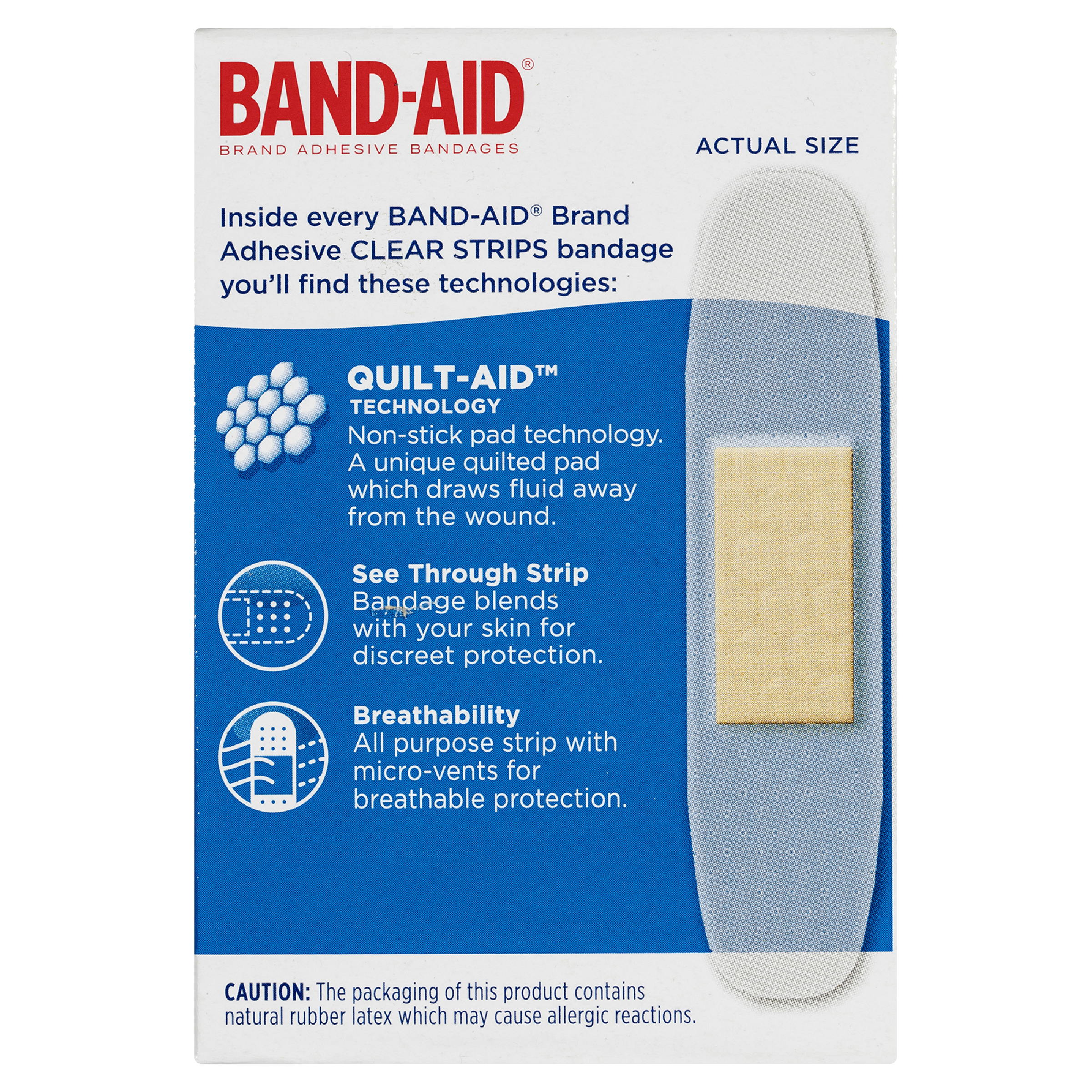 BAND-AID CLEAR STRIPS 40 PACK - Image 4