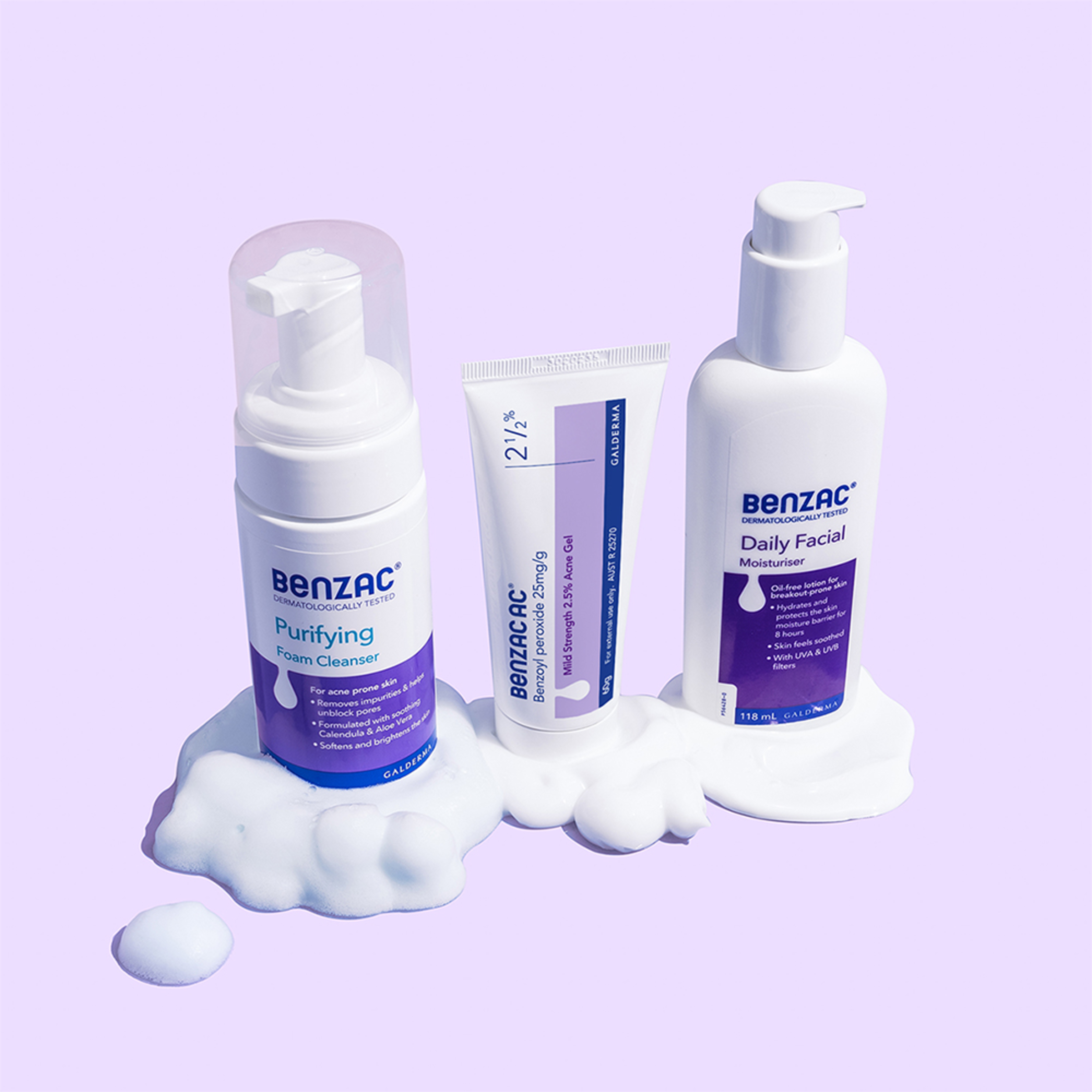 BENZAC 3 STEP CLEAR SKIN ACNE CONTROL KIT 60G - Image 8