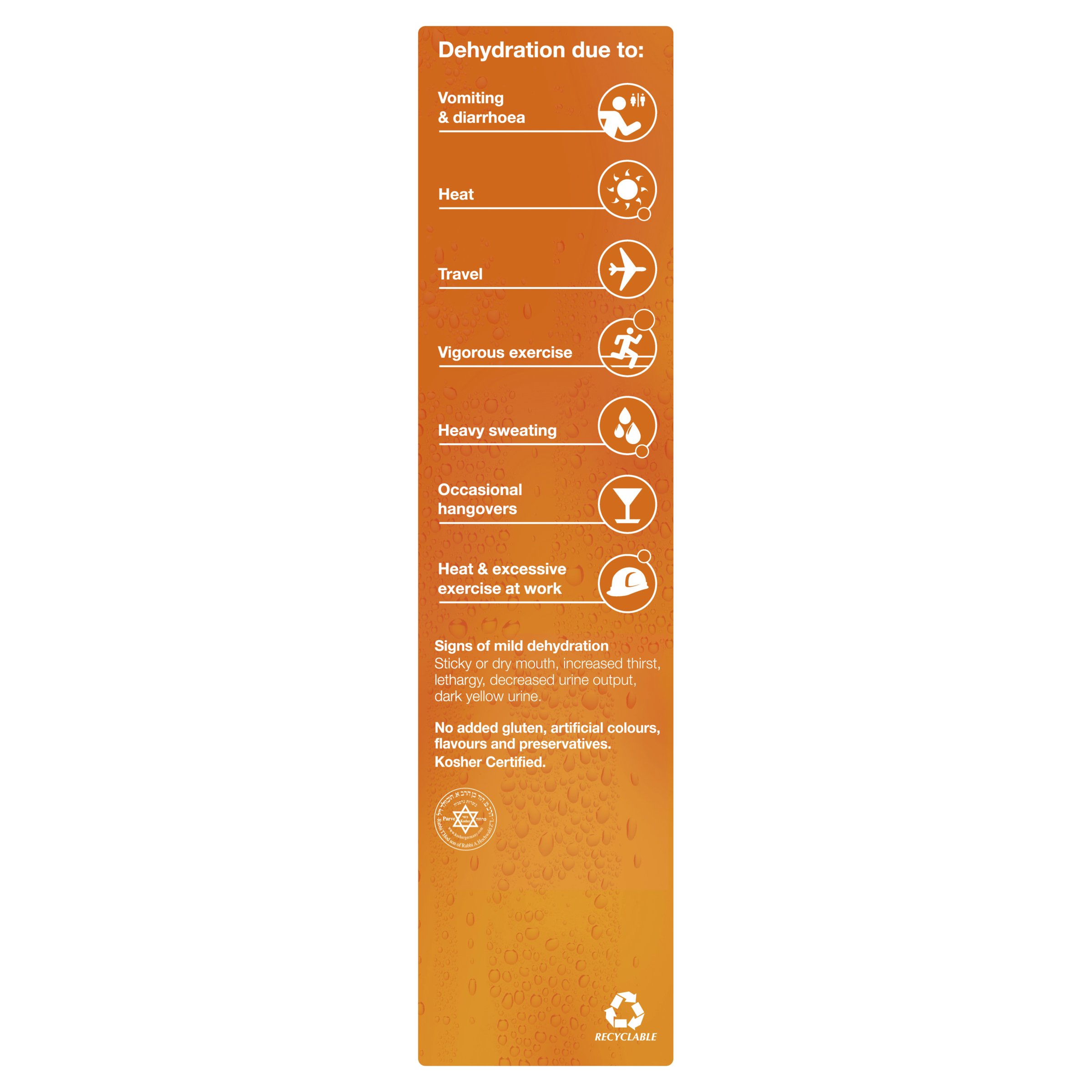 HYDRALYTE EFFERVESCENT ORANGE 20 TABLETS - Image 6