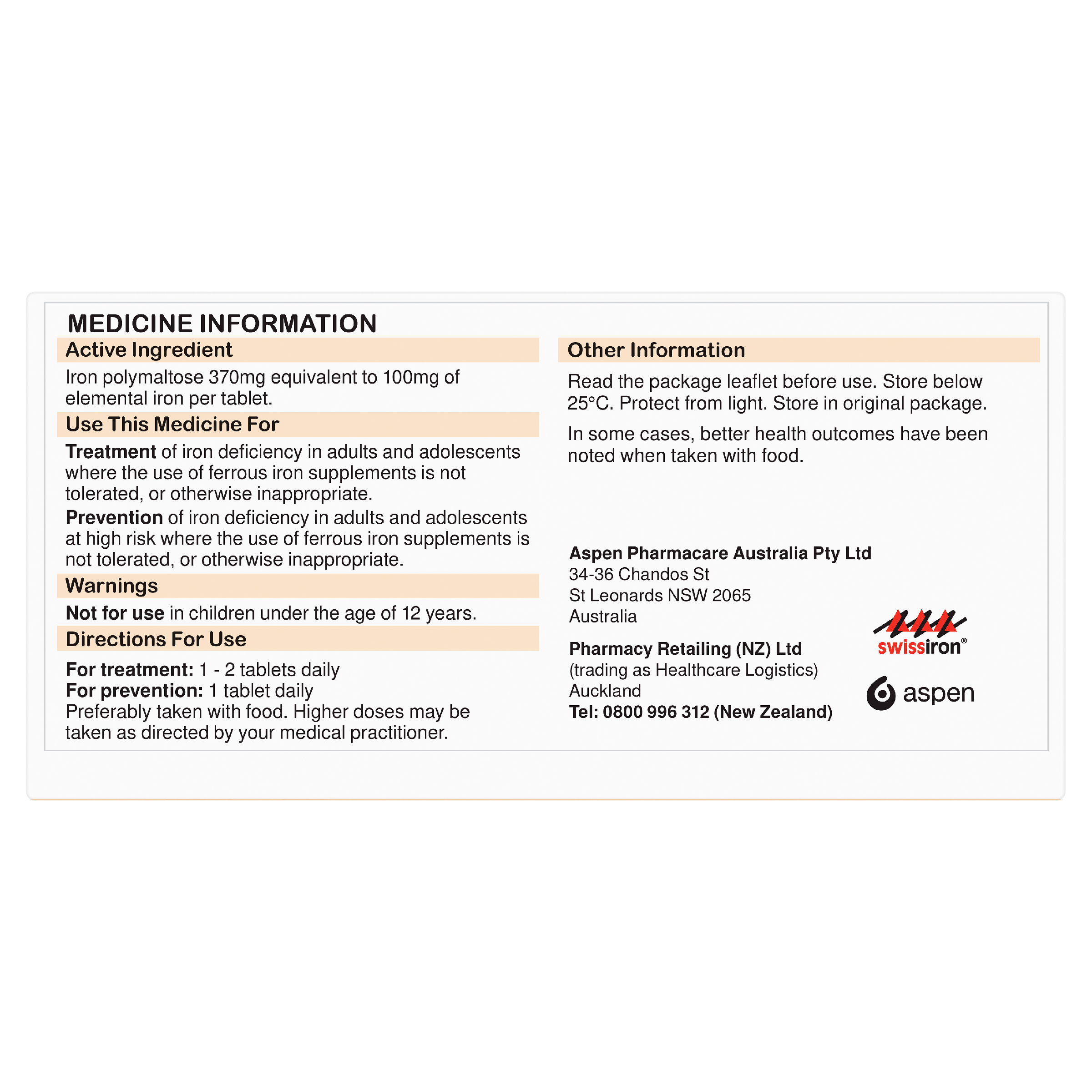 MALTOFER IRON 100 TABLETS - Image 4