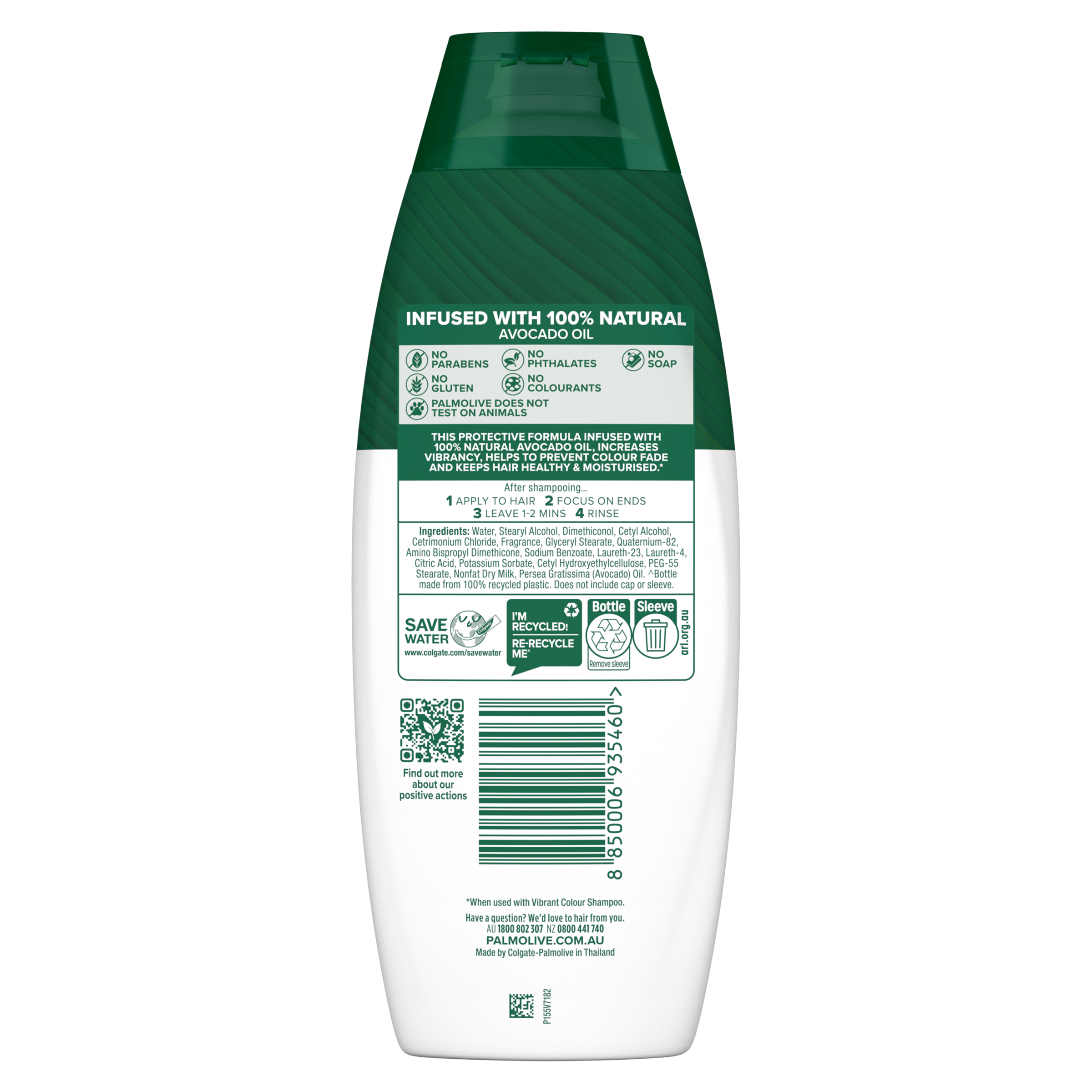 PALMOLIVE NATURALS VIBRANT COLOUR CONDITIONER 350ML - Image 2