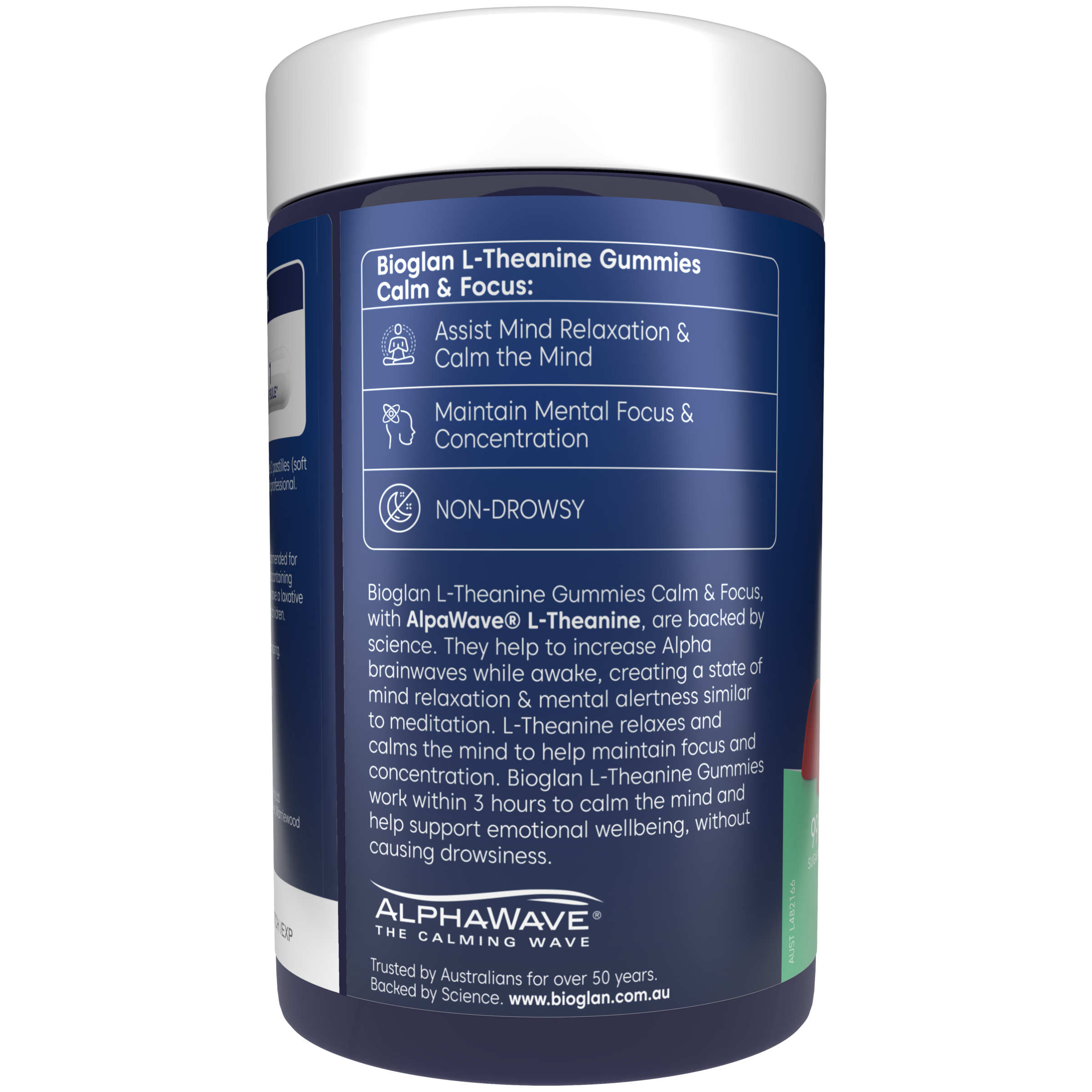 BIOGLAN L-THEANINE 75 GUMMIES - Image 3