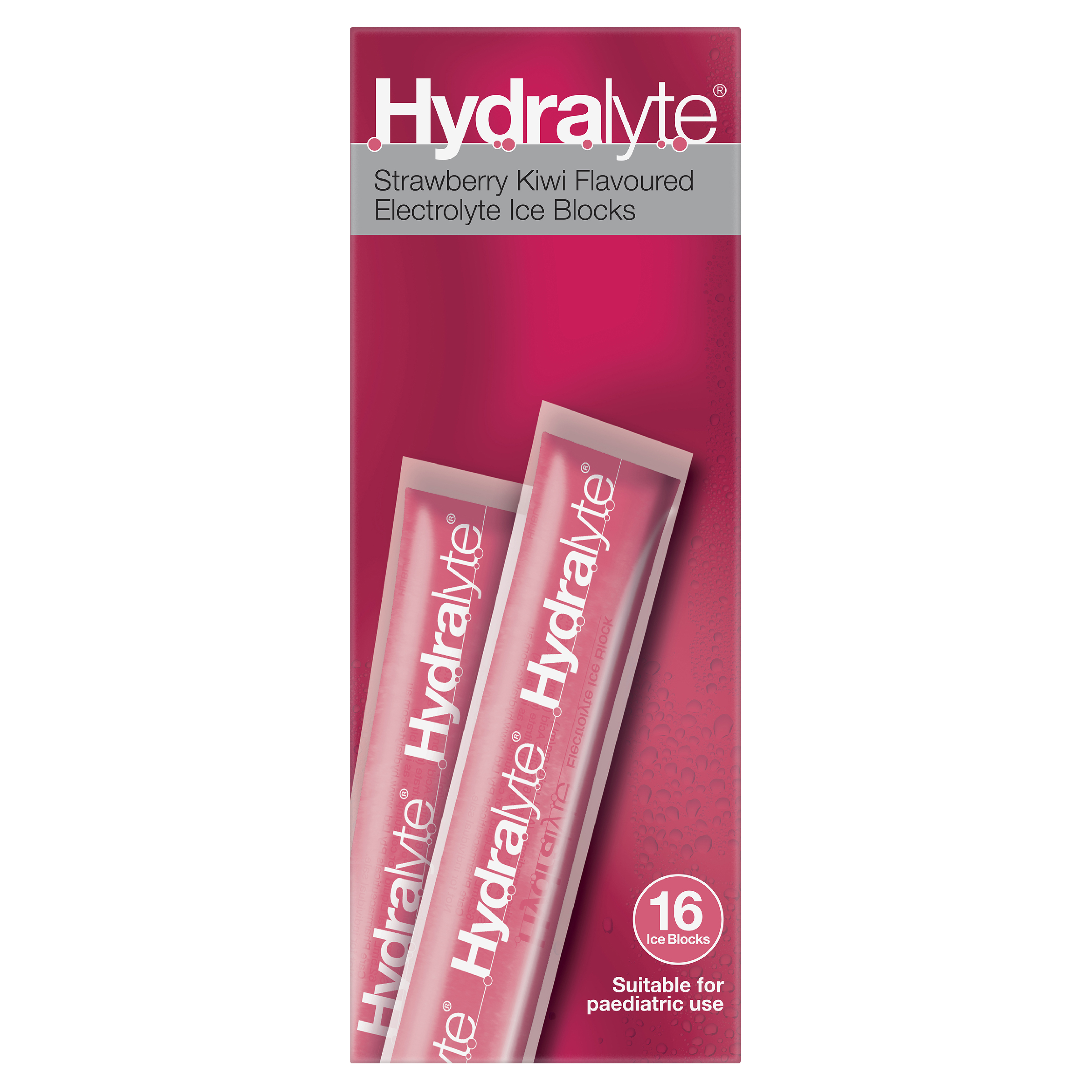 HYDRALYTE ICE BLOCKS STRAWBERRY KIWI 16 PACK - Image 9