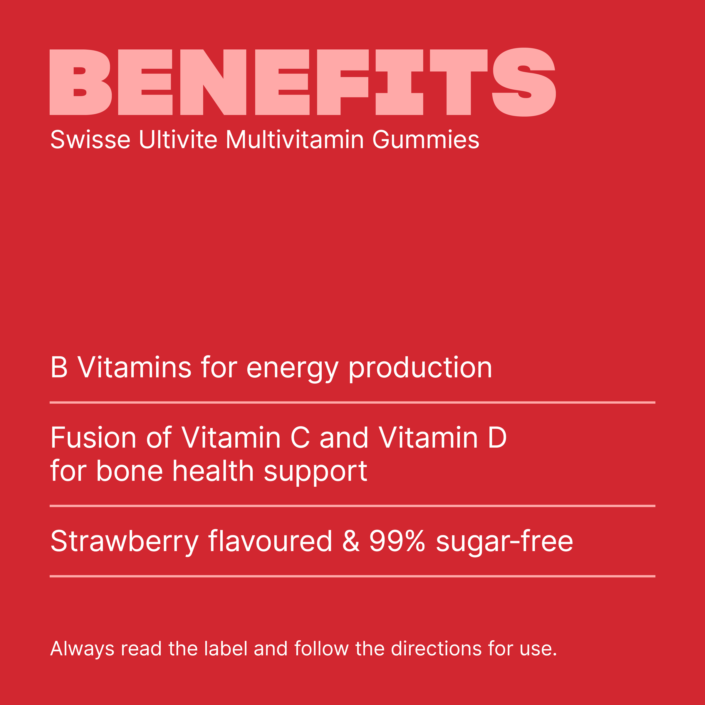 SWISSE ULTIVITE MULTIVITAMIN 60 GUMMIES - Image 3