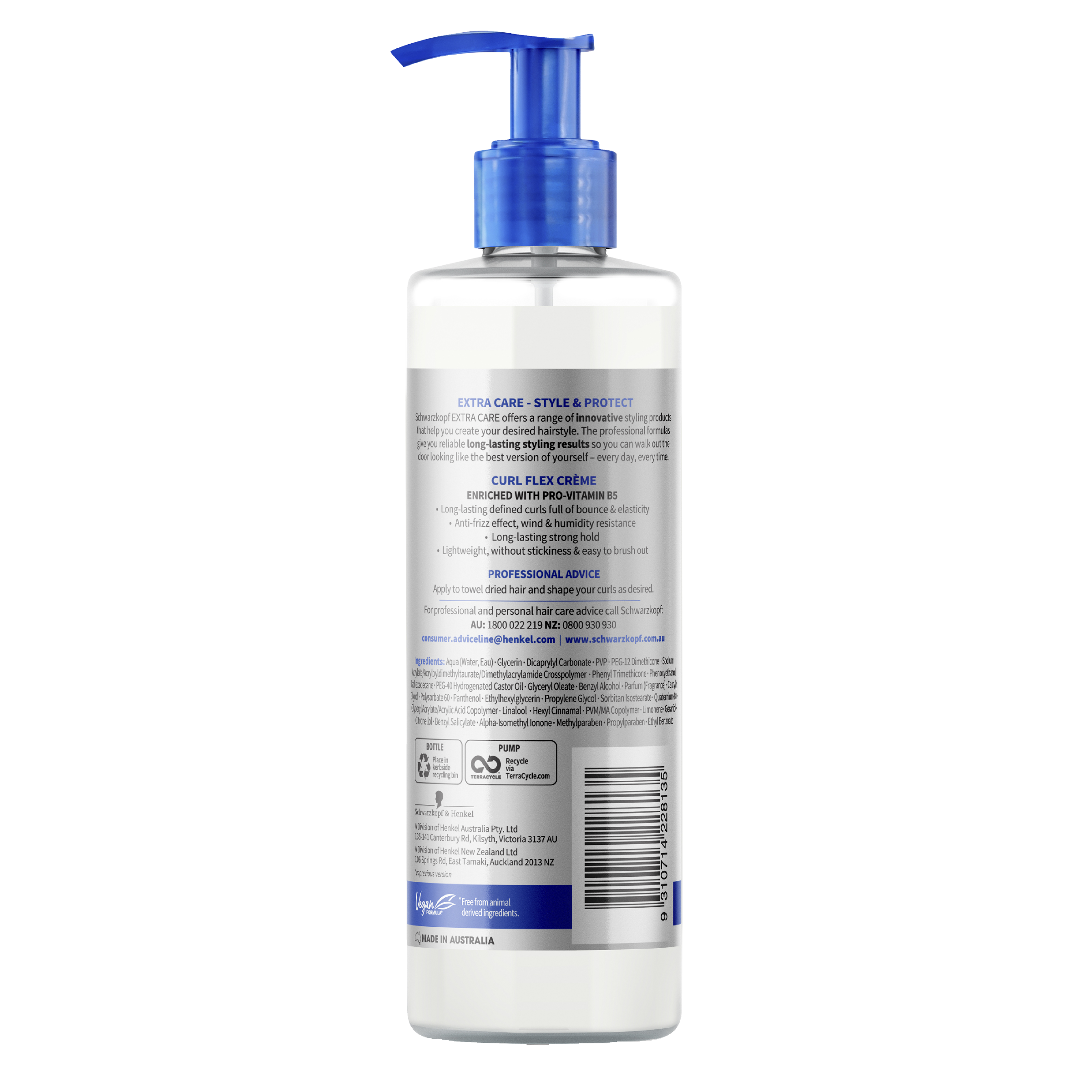 SCHWARZKOPF EXTRA CARE CURL FLEX CREME 200ML - Image 2