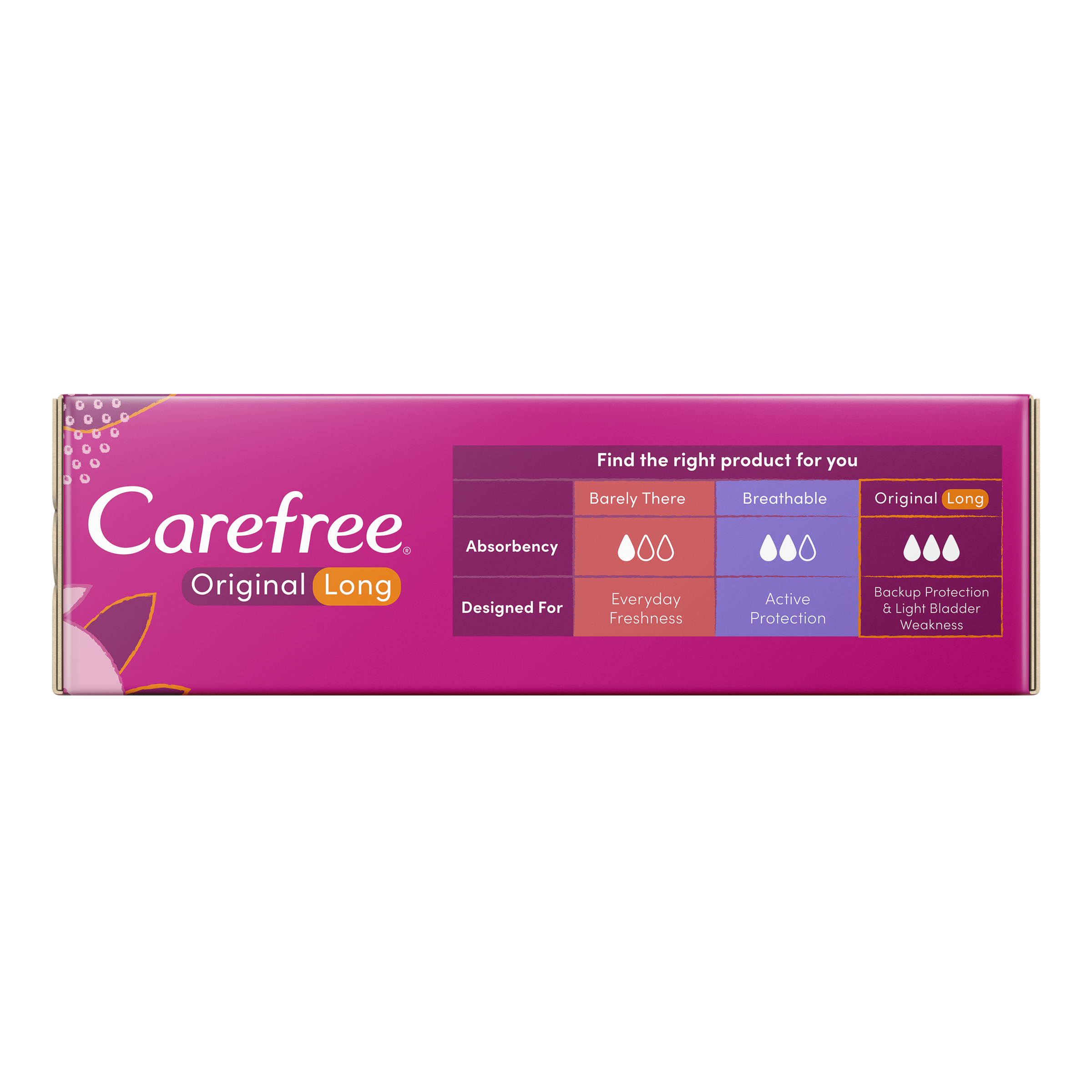 CAREFREE LINER 3D LONGS ORIGINAL 30 PACK - Image 5