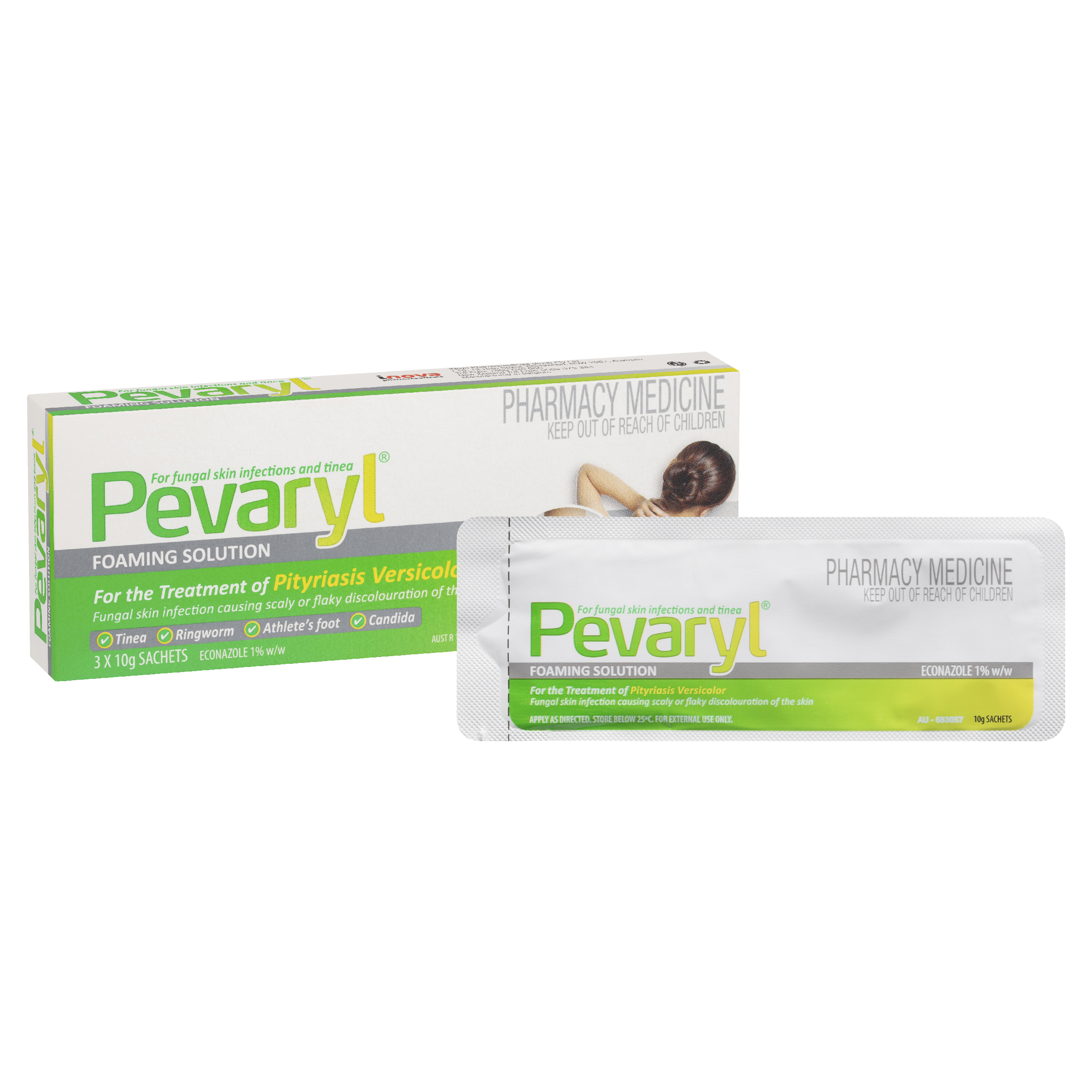 PEVARYL FOAMING SOLUTION 10G 3 PACK - Image 7
