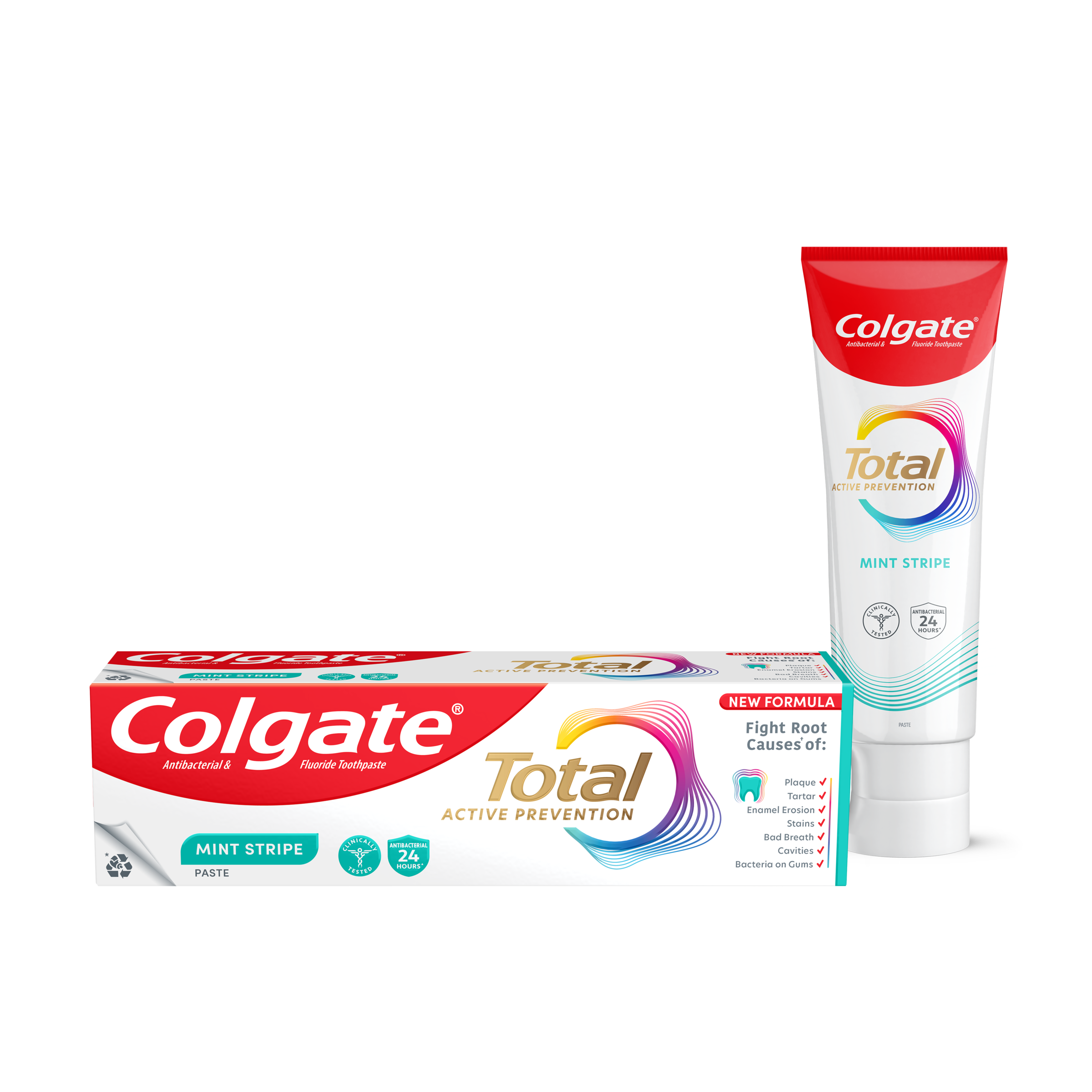COLGATE TOOTHPASTE TOTAL MINT STRIPE GEL 115G - Image 8