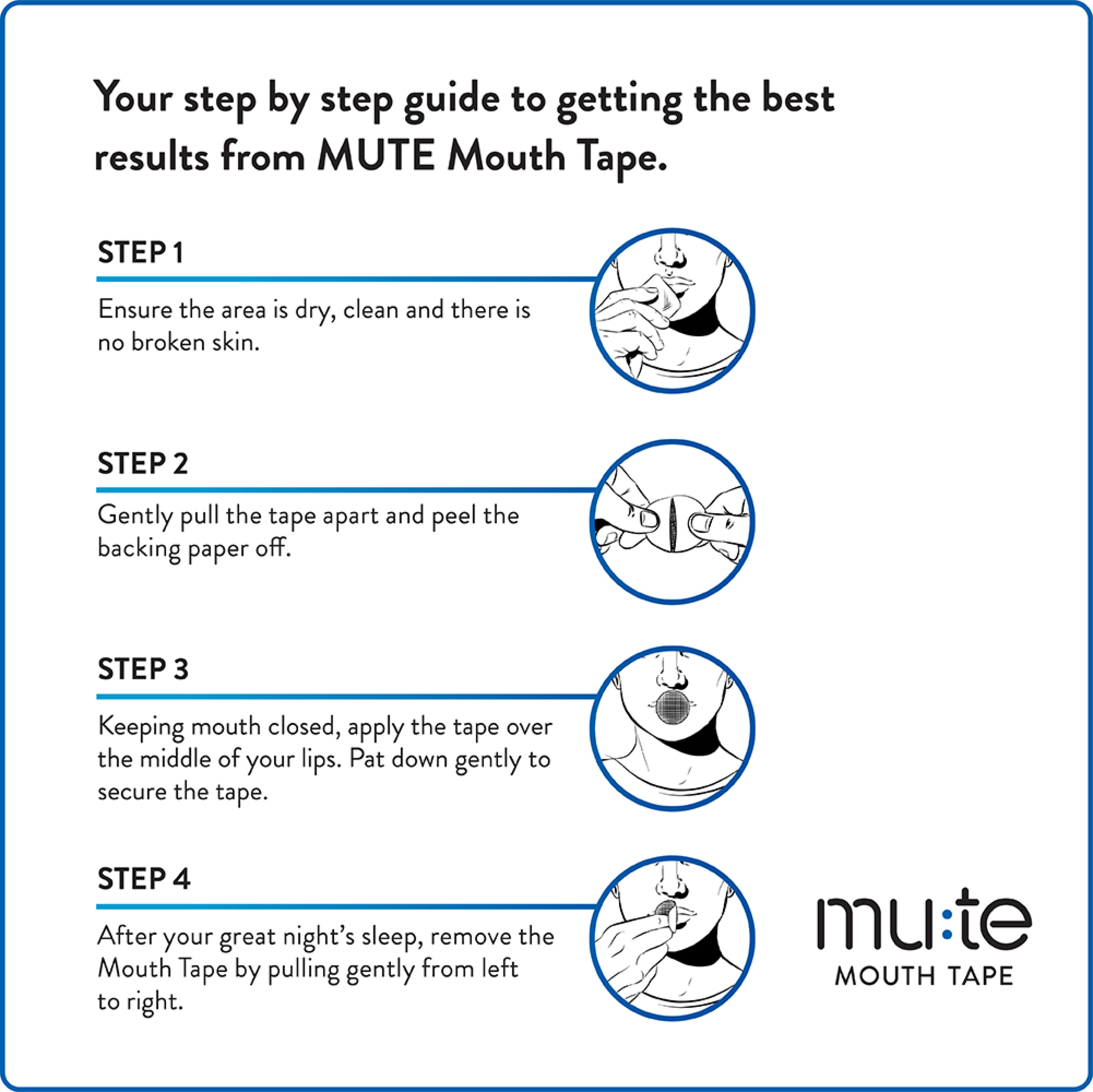 MUTE MOUTH TAPE 30 PIECES - Image 11