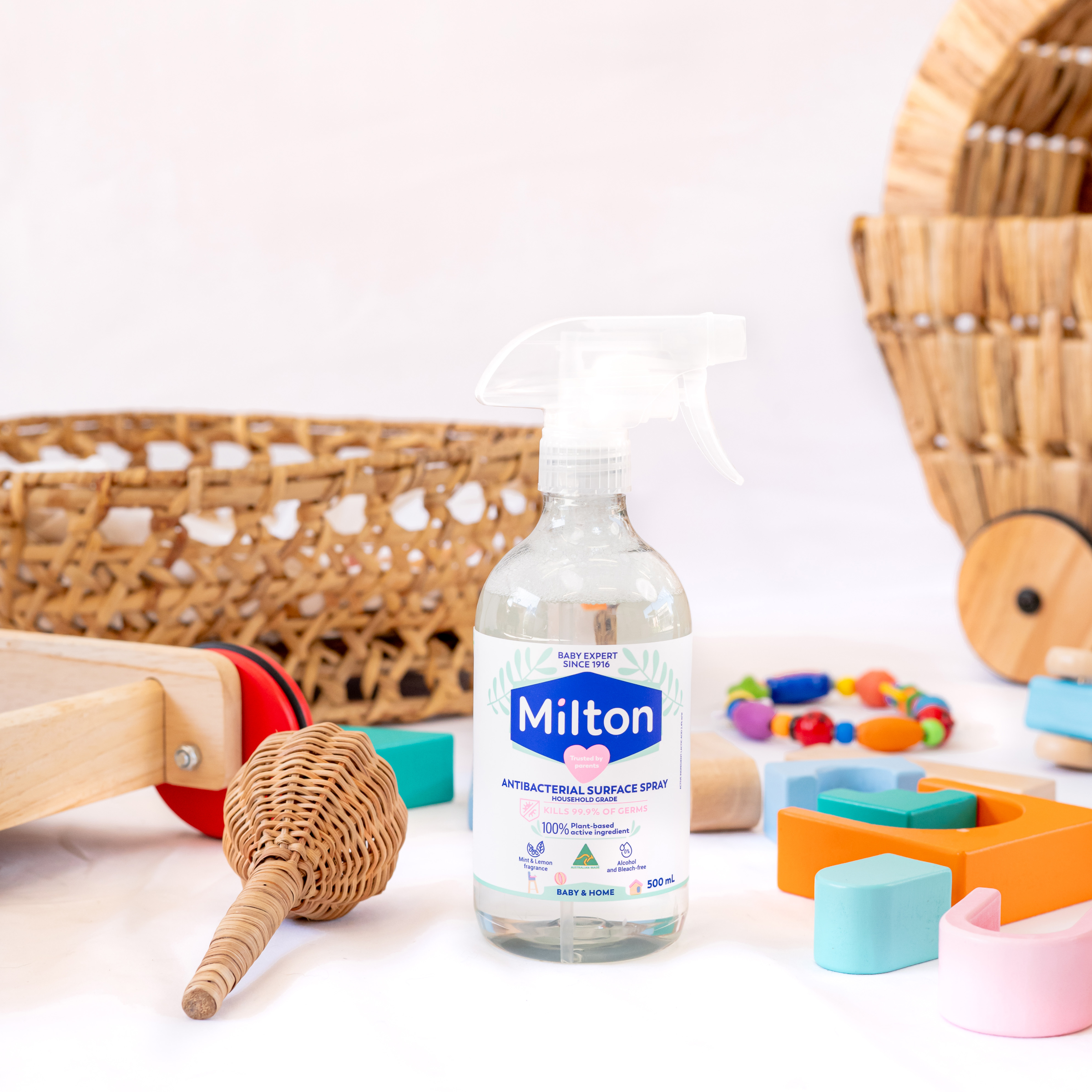 MILTON ANTIBACTERIAL SURFACE SPRAY 500ML - Image 6