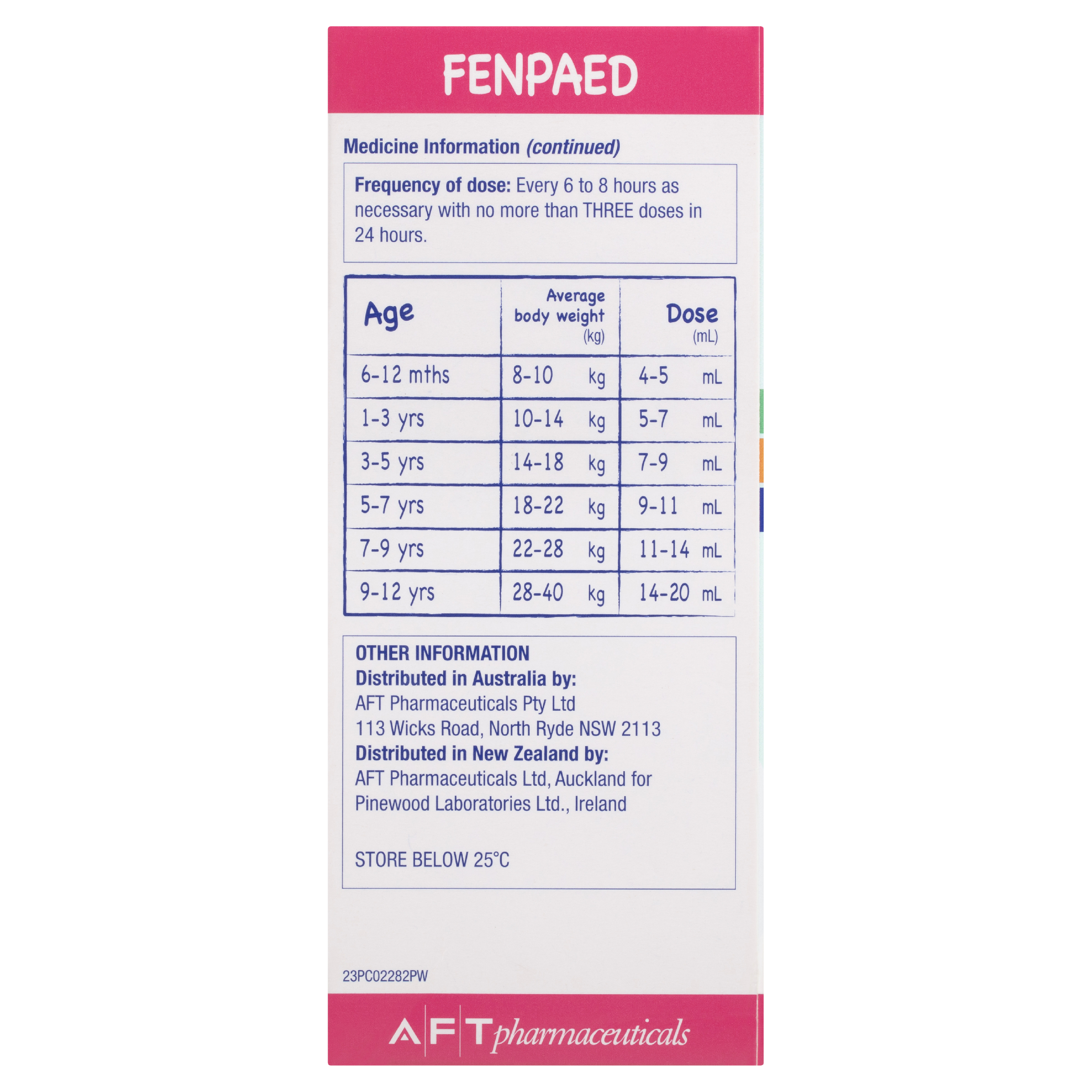 FENPAED IBUPROFEN LIQUID 200ML - Image 3
