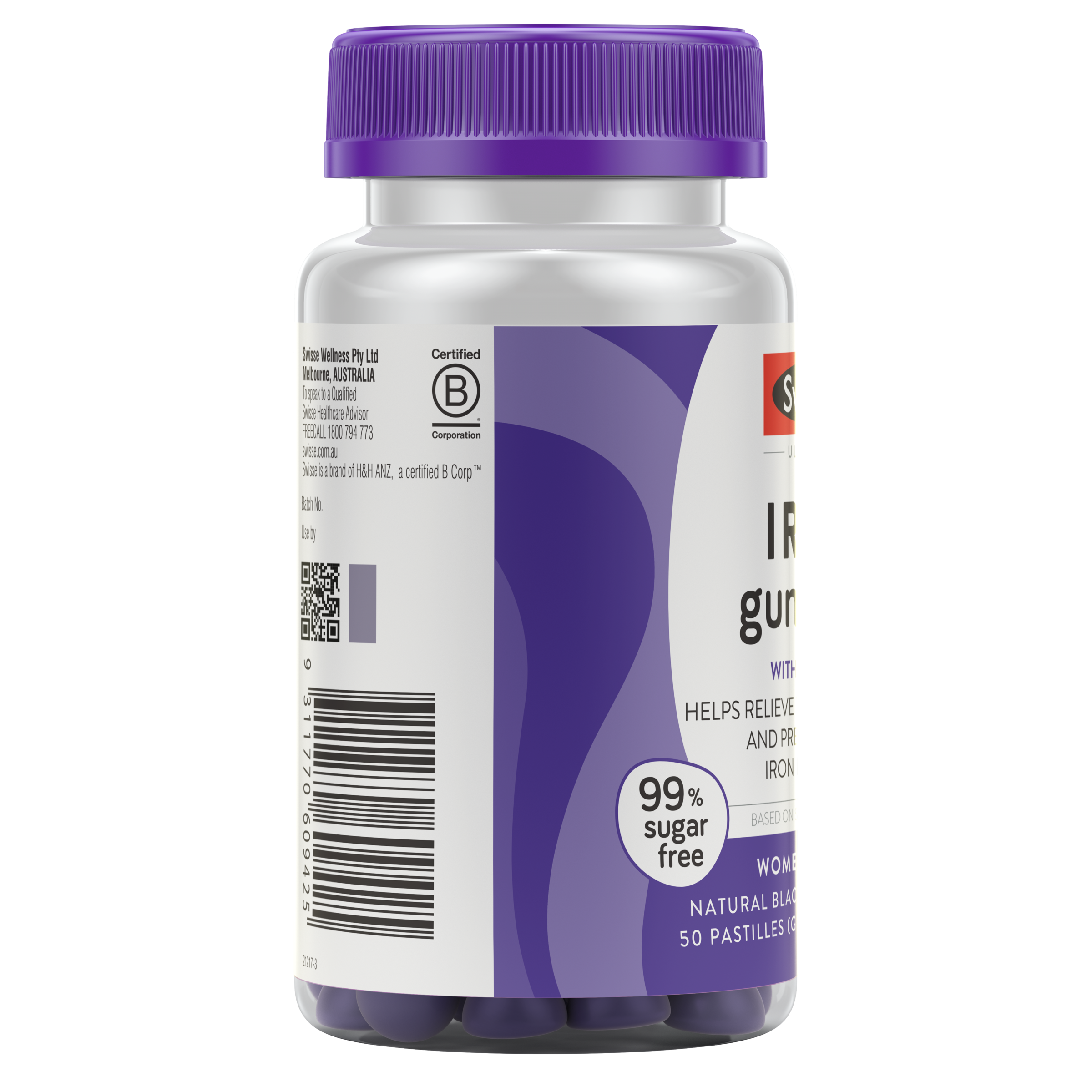 SWISSE ULTIBOOST IRON 50 GUMMIES - Image 4