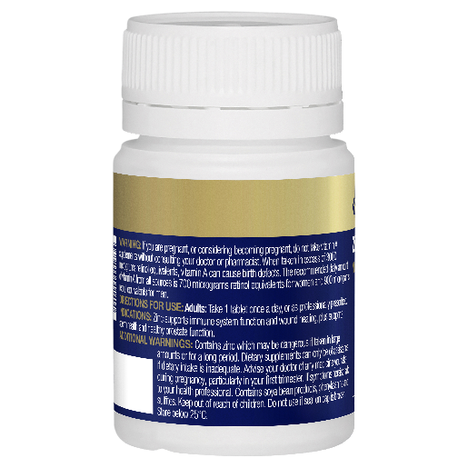 BIOCEUTICALS ZINC SUSTAIN 60 TABLETS - Image 3