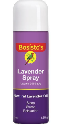 BOSISTOS LAVENDER SPRAY 125G