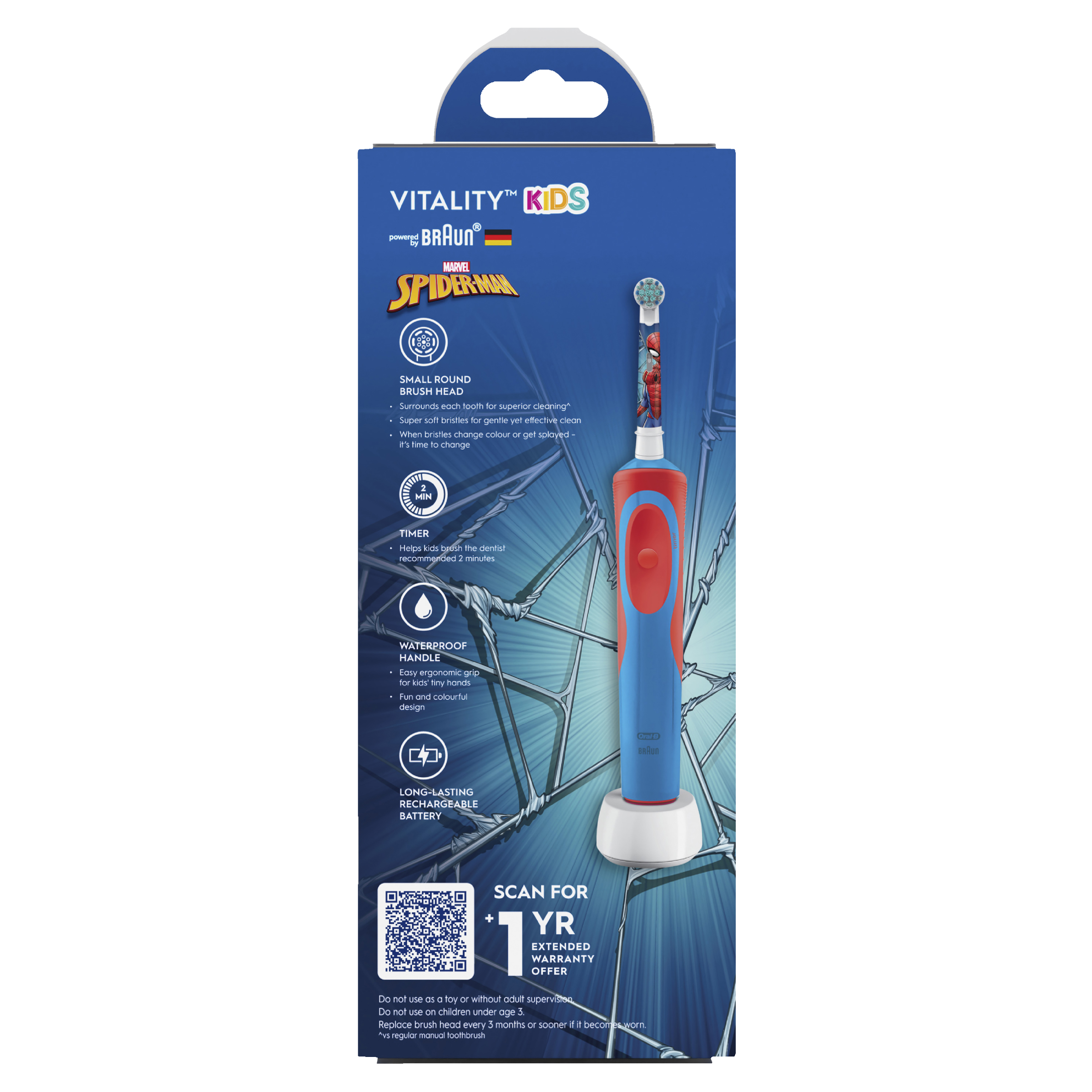 ORAL-B ELECTRIC TOOTHBRUSH SPIDERMAN ECOBOX 1 PACK - Image 9