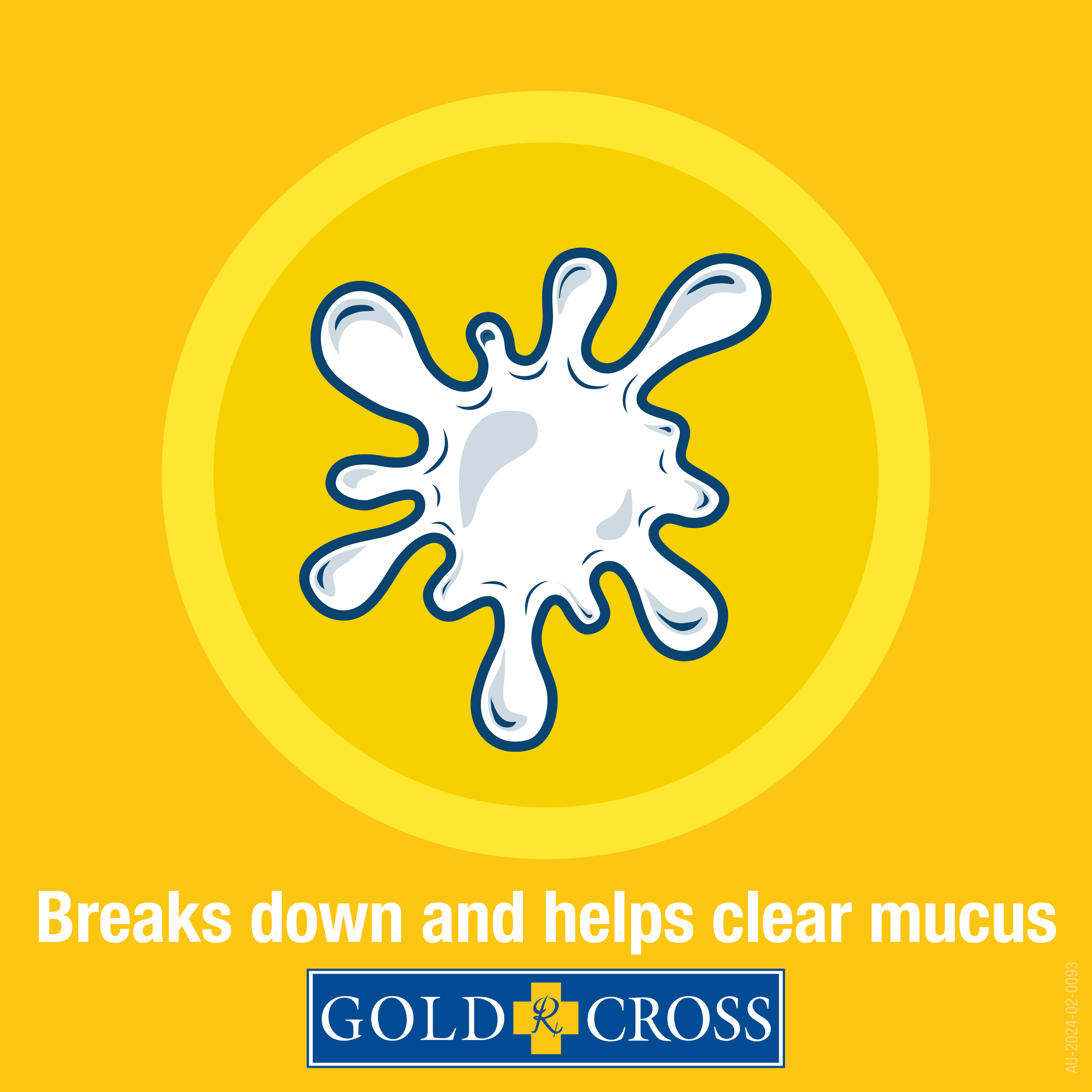 GOLD CROSS CHESTY COUGH SENEGA & AMMONIA LIQUID 200ML - Image 3