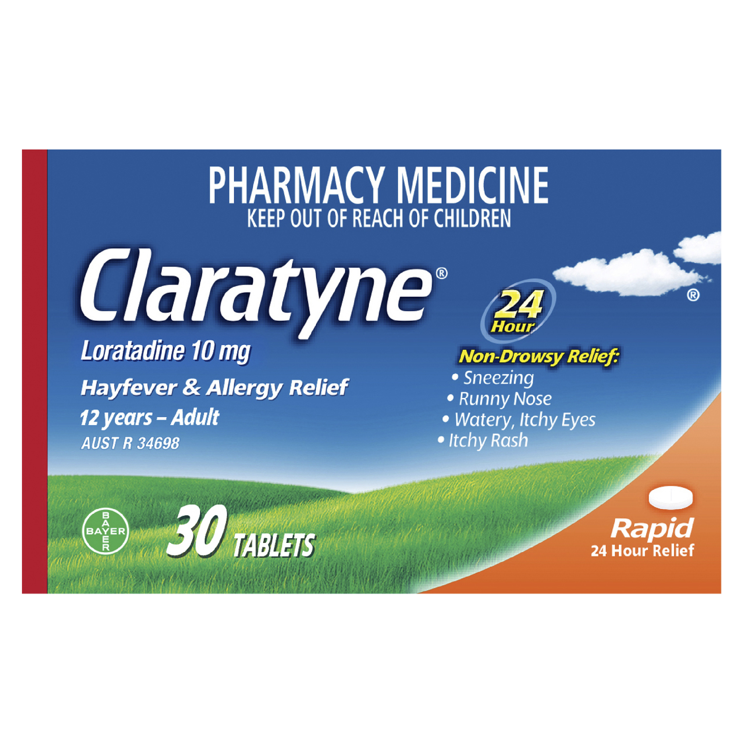 CLARATYNE 10MG 30 TABLETS - Image 2