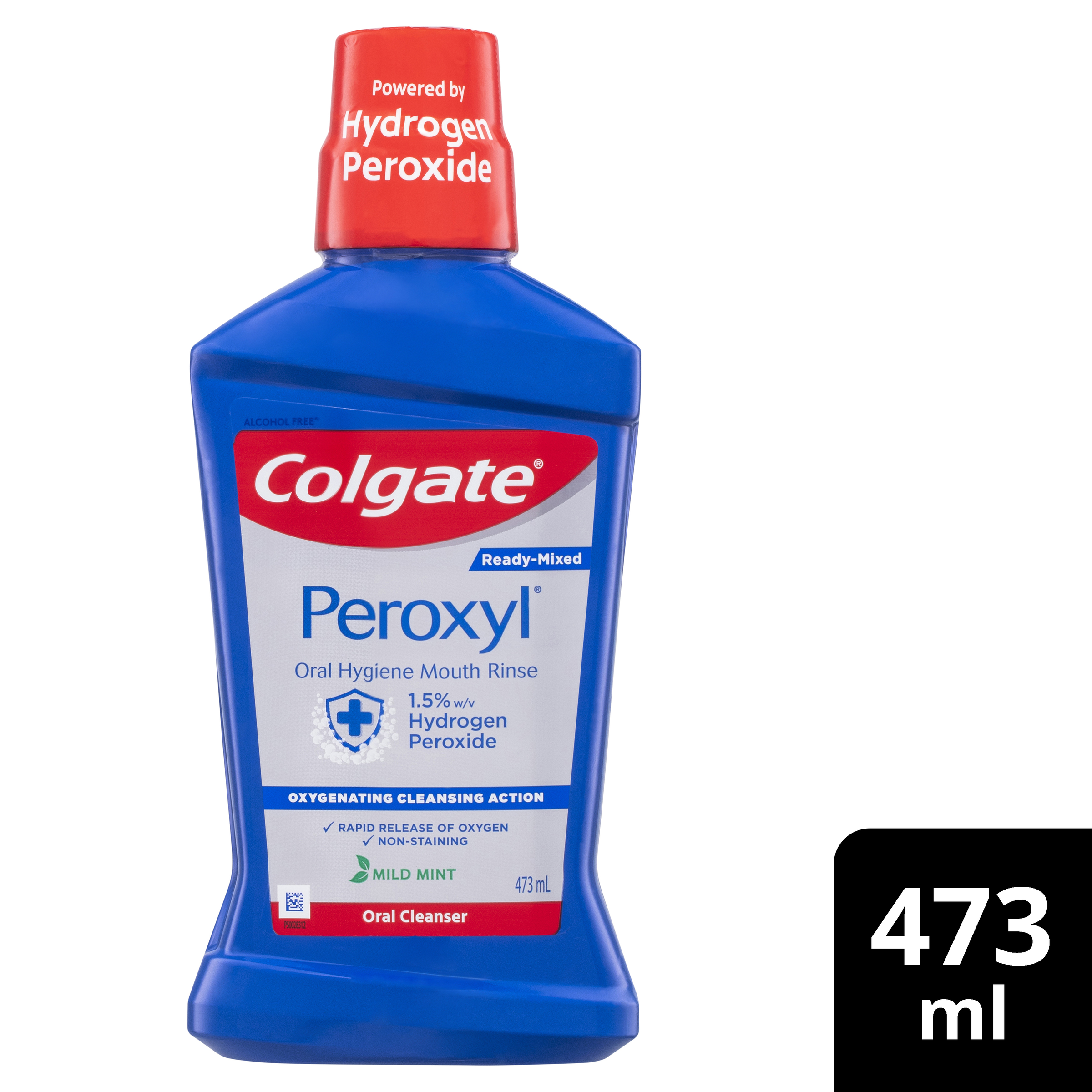 COLGATE MOUTHWASH PEROXYL ORAL CLEAN MINT 473ML - Image 8
