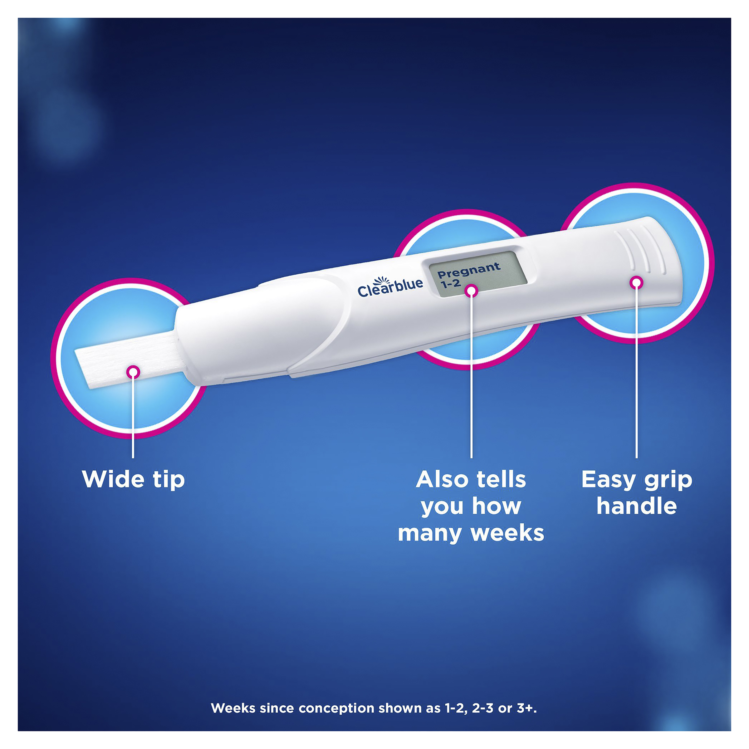 CLEARBLUE PREGNACY TEST TRIPLE CHECK 3 PACK - Image 9