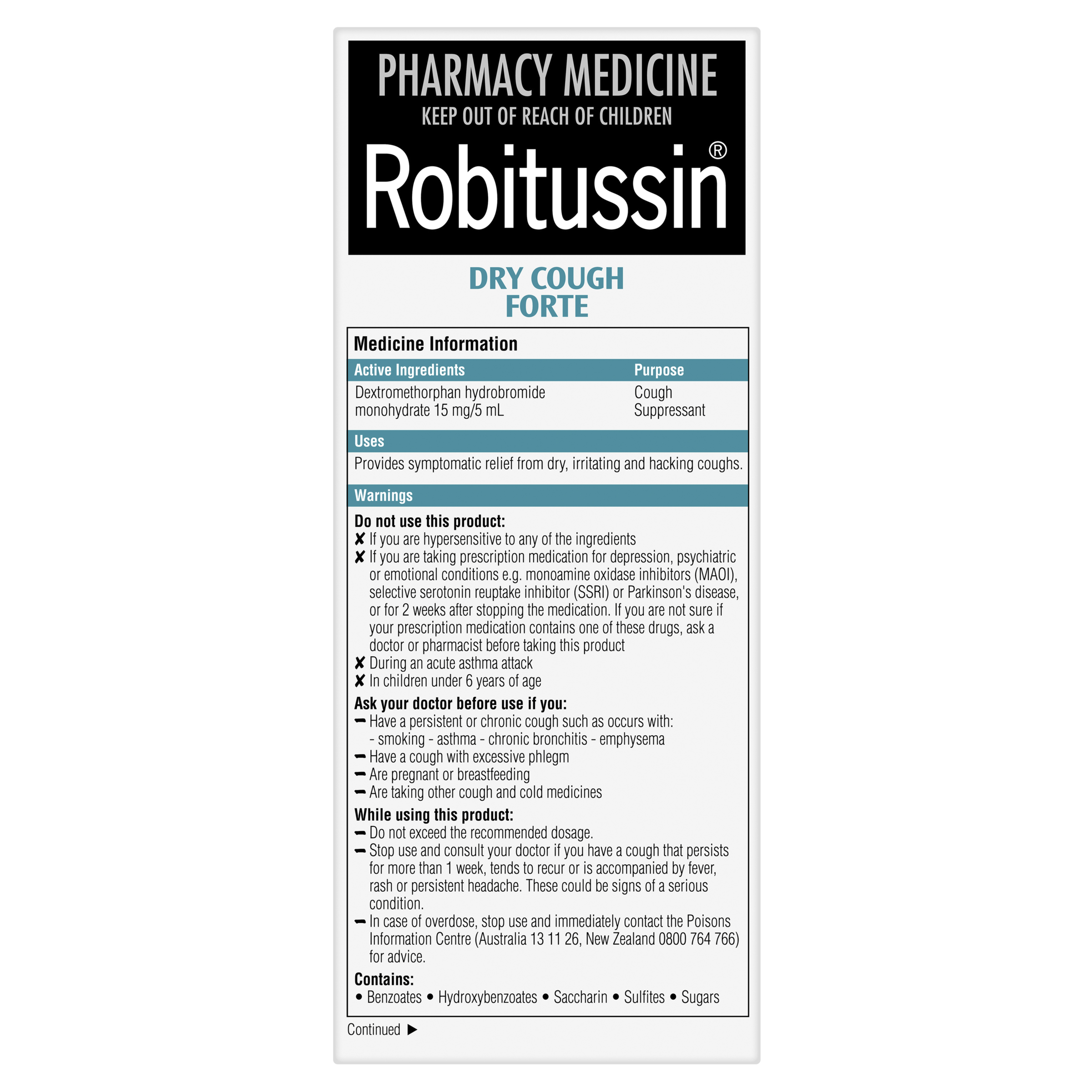 ROBITUSSIN DRY COUGH FORTE 200ML - Image 4