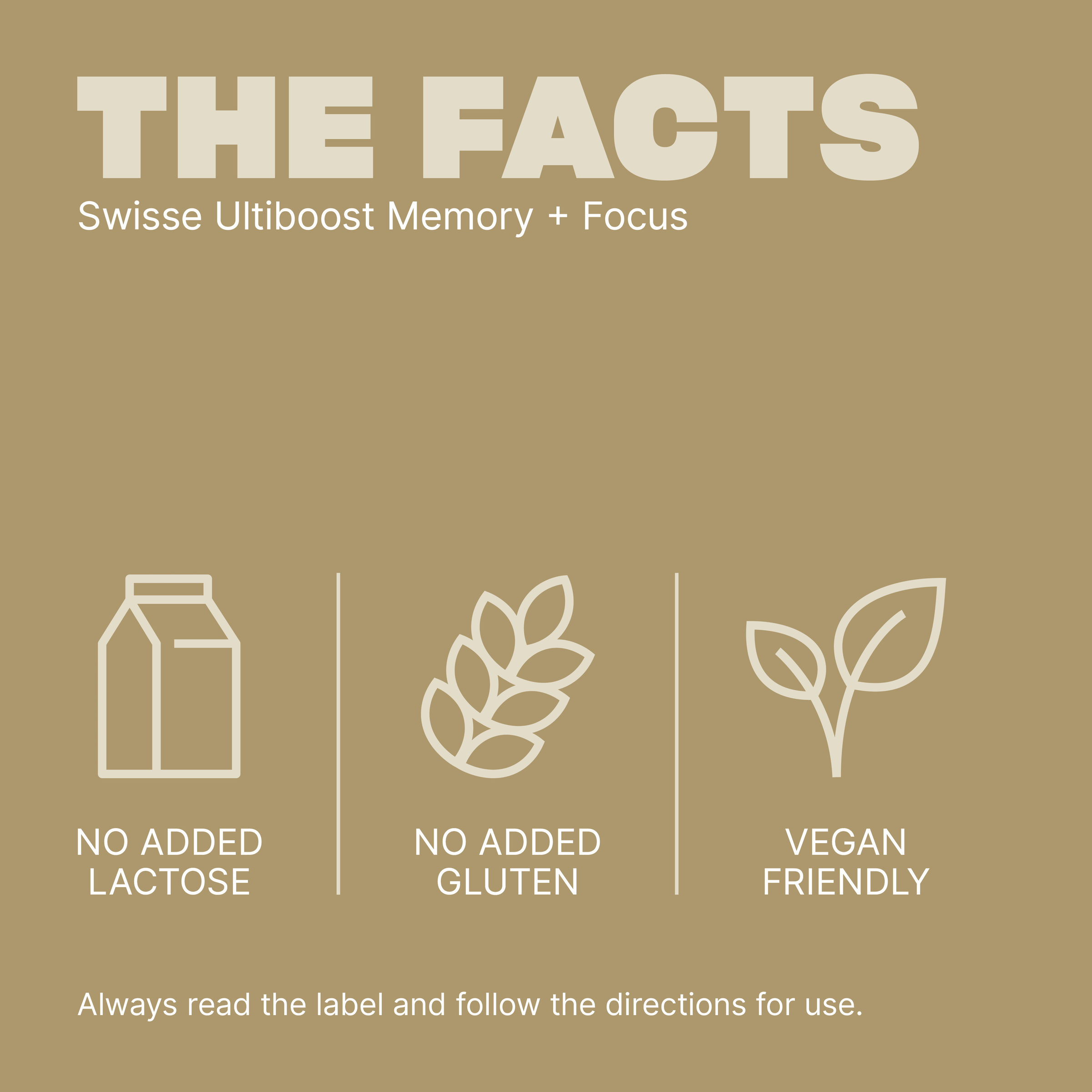 SWISSE ULTIBOOST MEMORY + FOCUS 50 TABLETS - Image 6