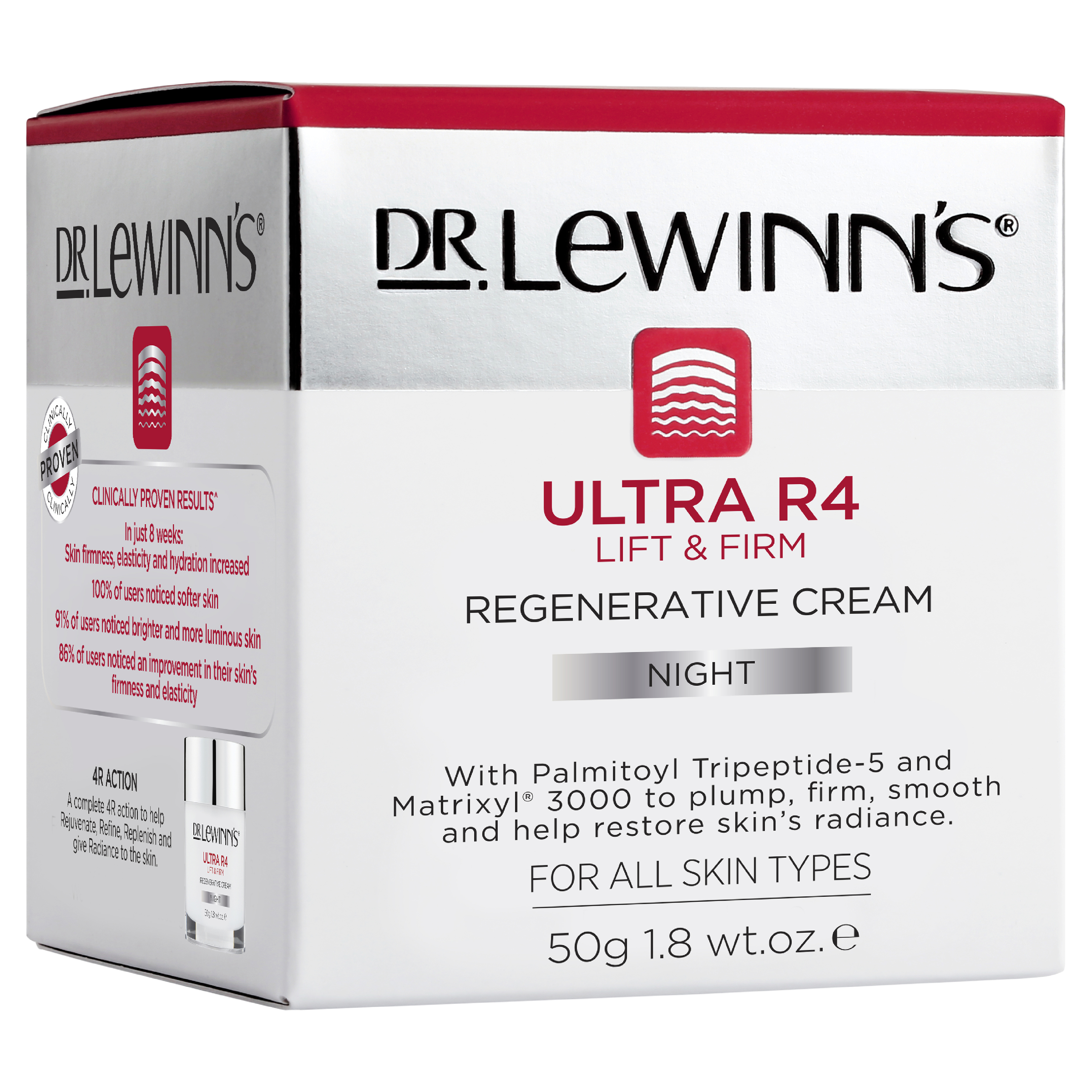 DR LEWINNS ULTRA R4 REGENERATIVE NIGHT CREAM 50G - Image 4