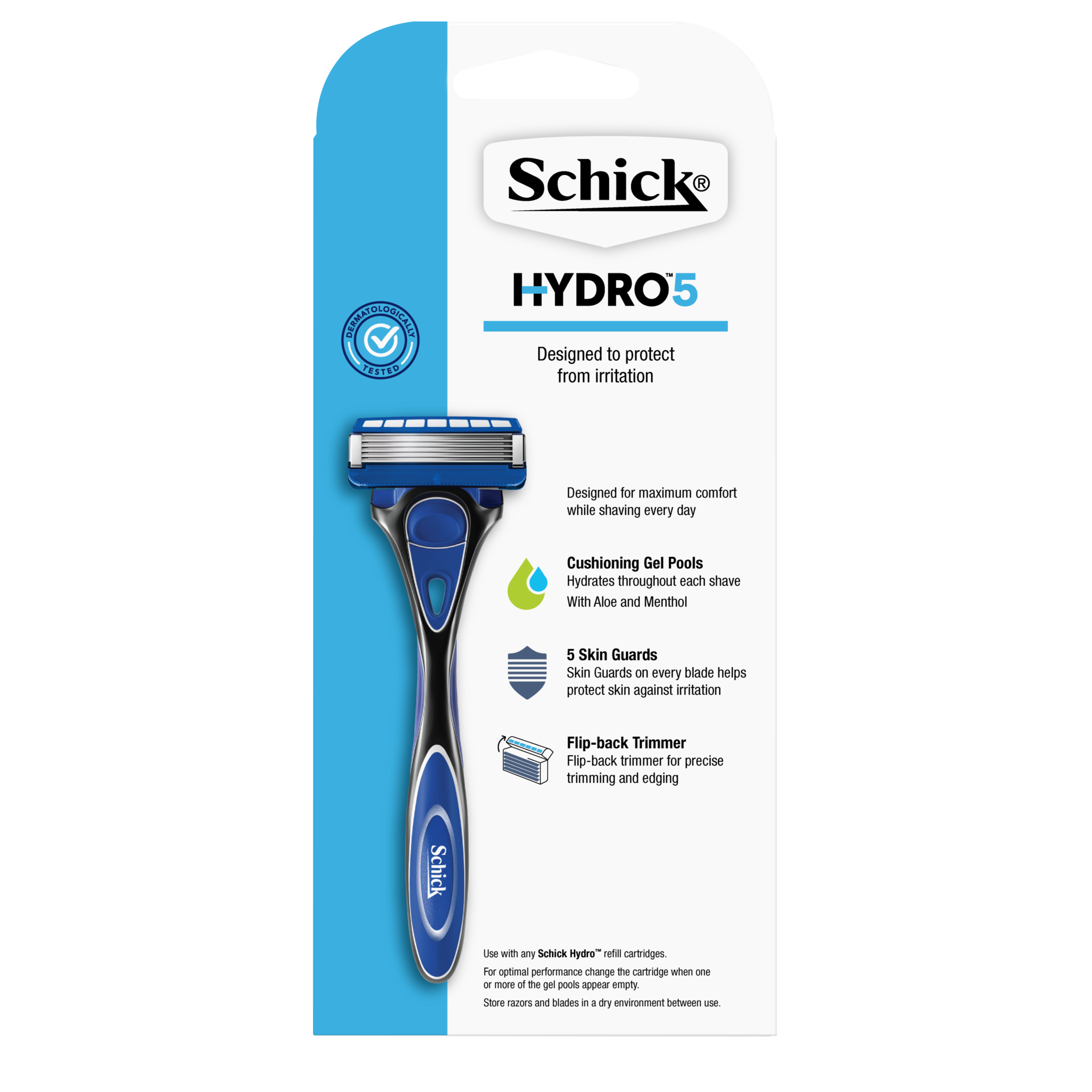 SCHICK HYDRO 5 RAZOR + 1 BLADE - Image 2