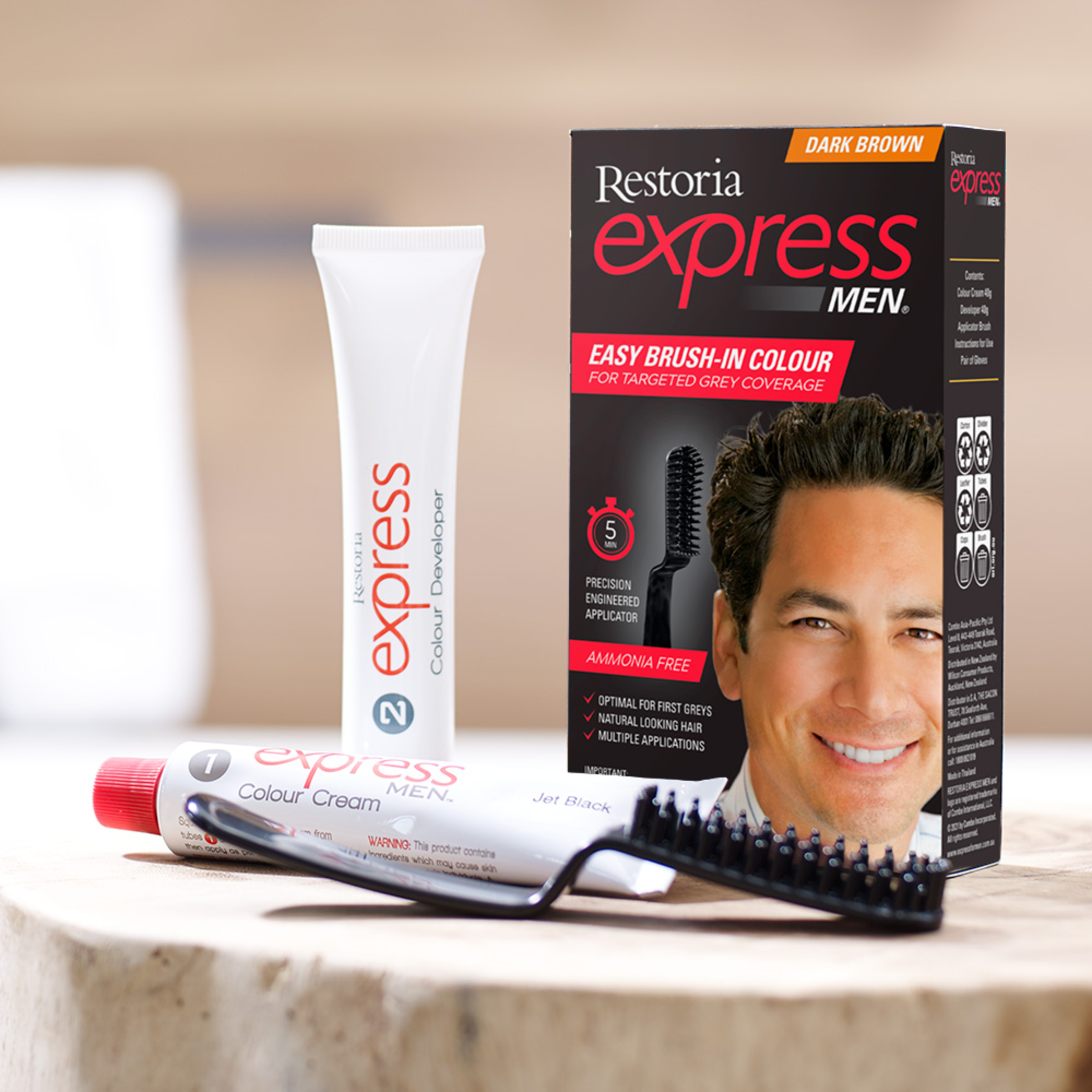 RESTORIA EXPRESS MEN NATURAL BROWN - Image 8