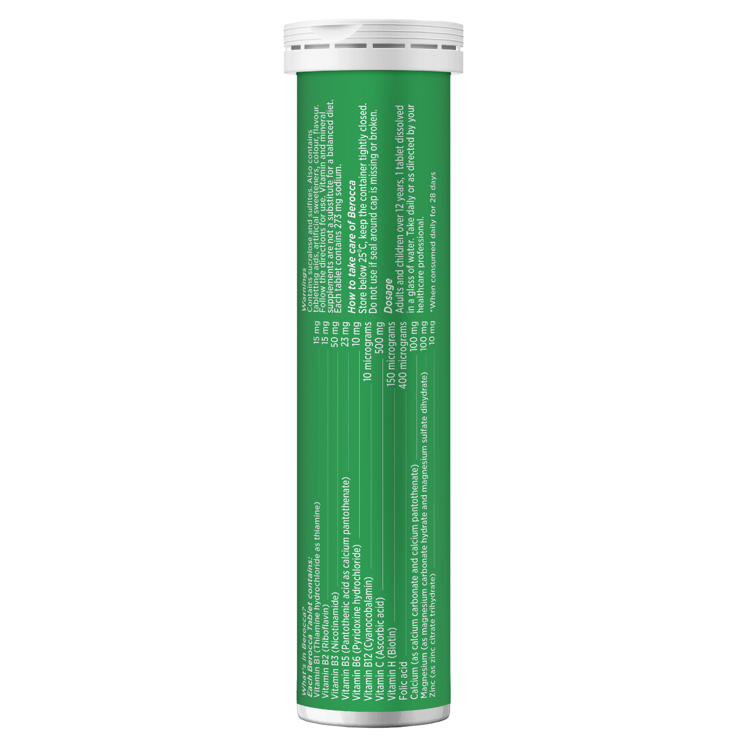BEROCCA EFFERVESCENT ORANGE 45 TABLETS - Image 10