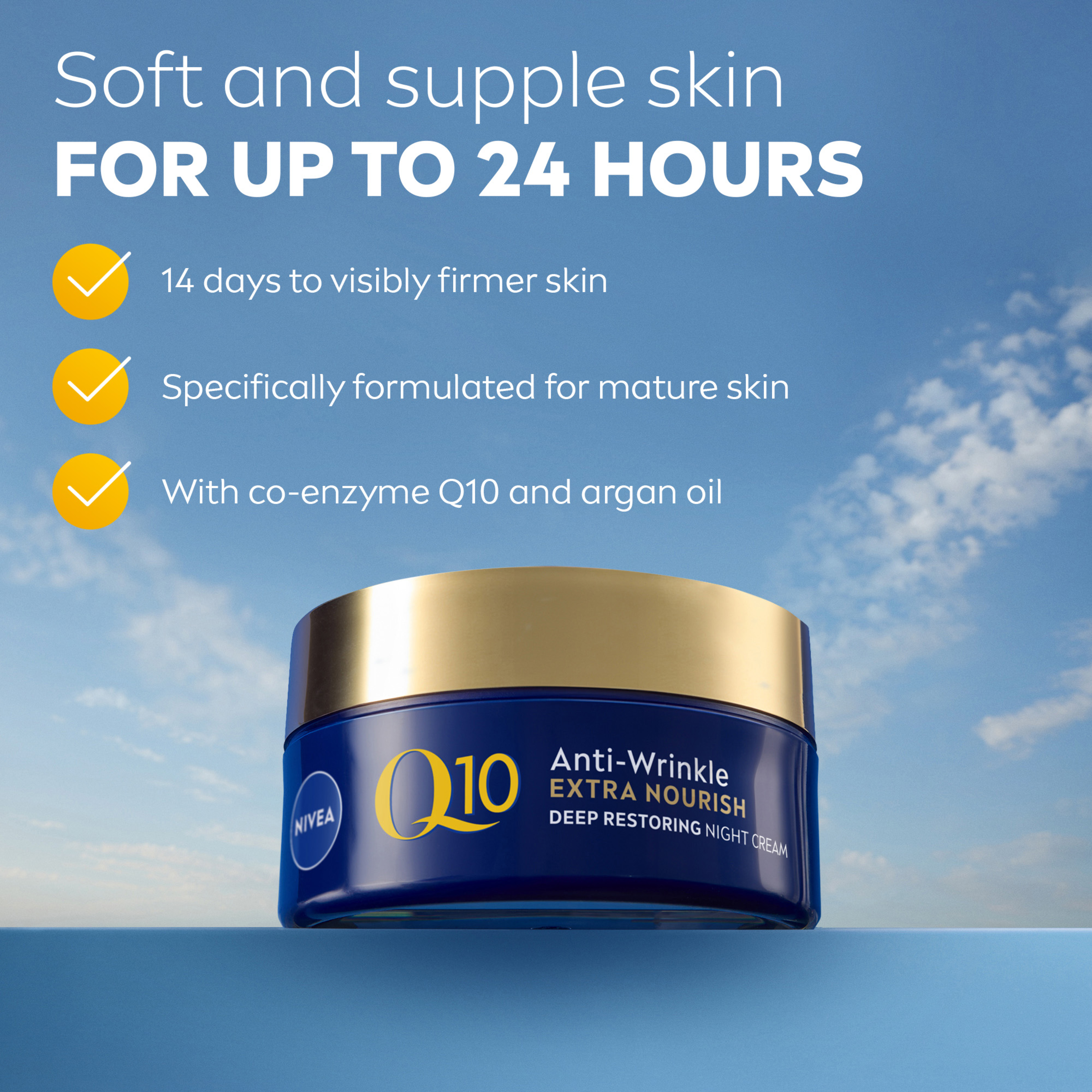 NIVEA Q10 POWER MATURE NIGHT CREAM 50ML - Image 4
