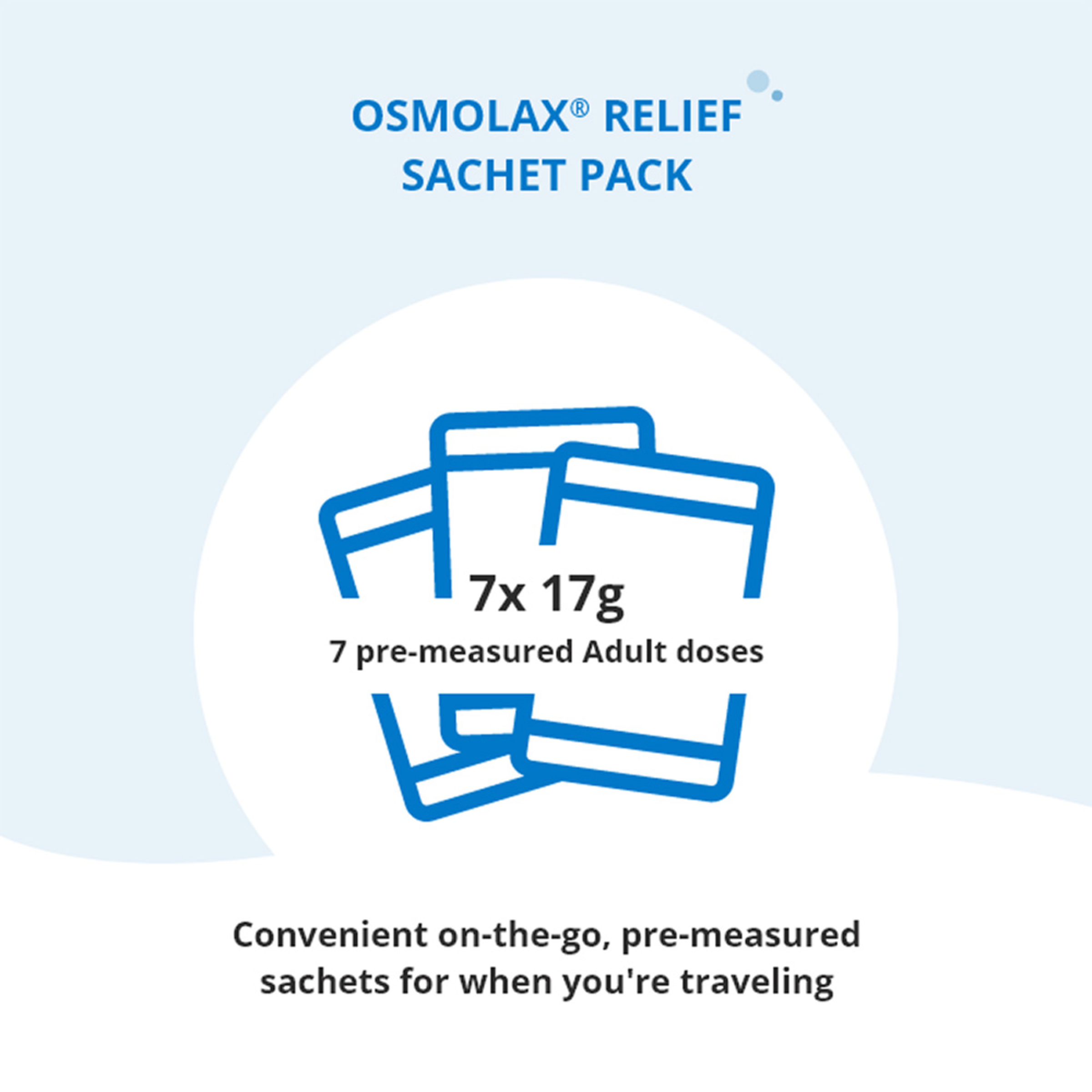 OSMOLAX RELIEF SACHETS 17G 7 PACK - Image 5