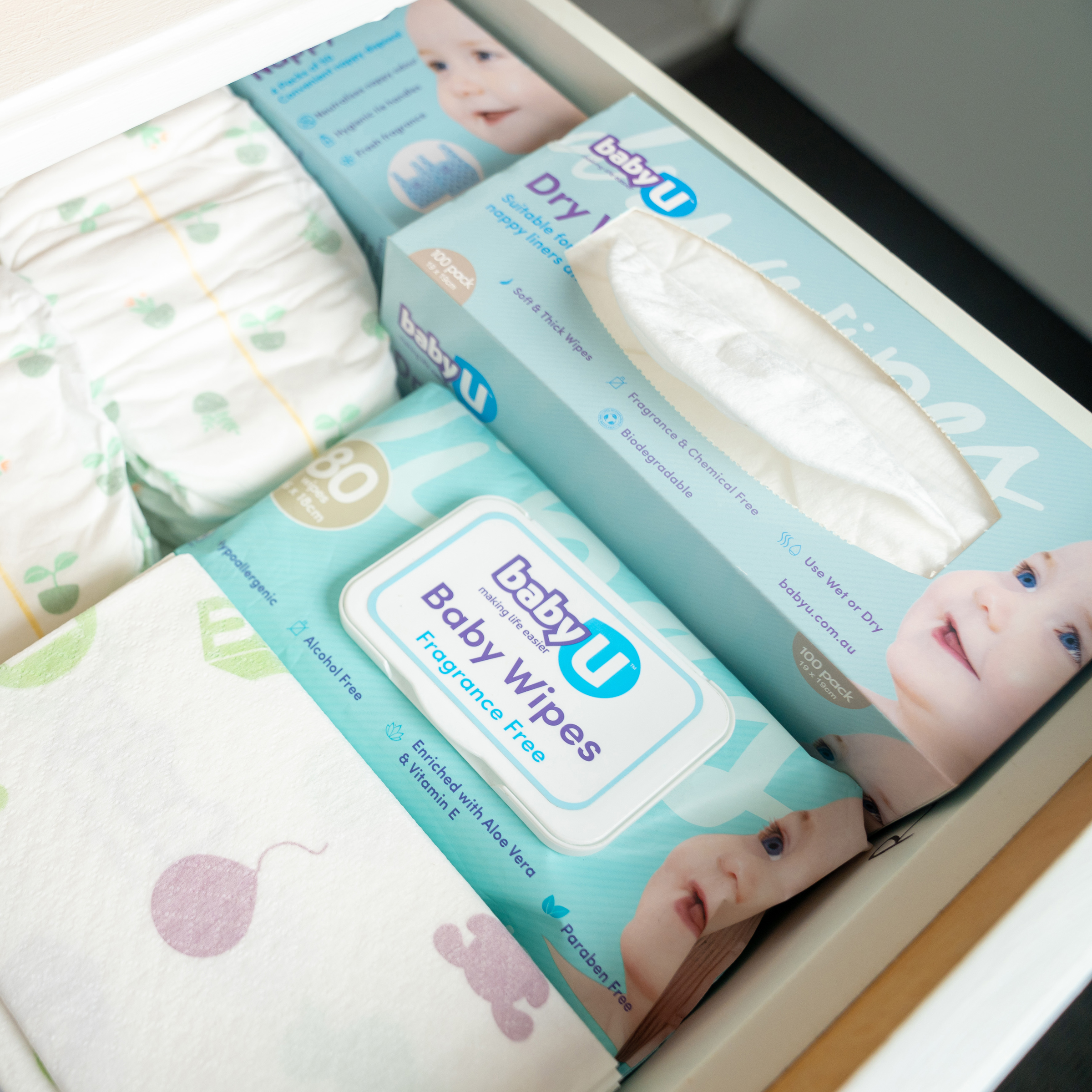 BABY U DRY WIPES 100 PACK - Image 7