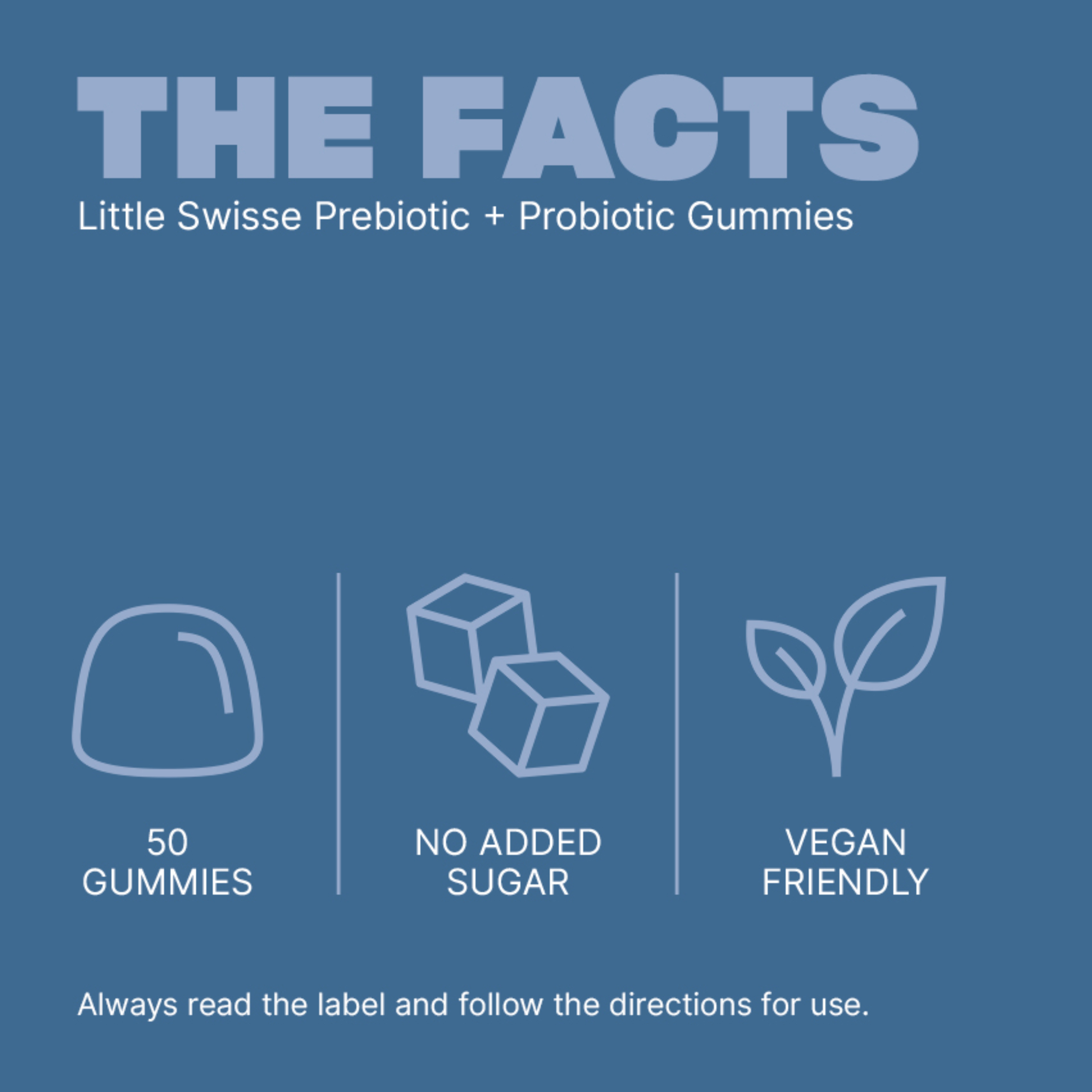 SWISSE LITTLE PREBIOTIC + PROBIOTIC 50 GUMMIES - Image 6
