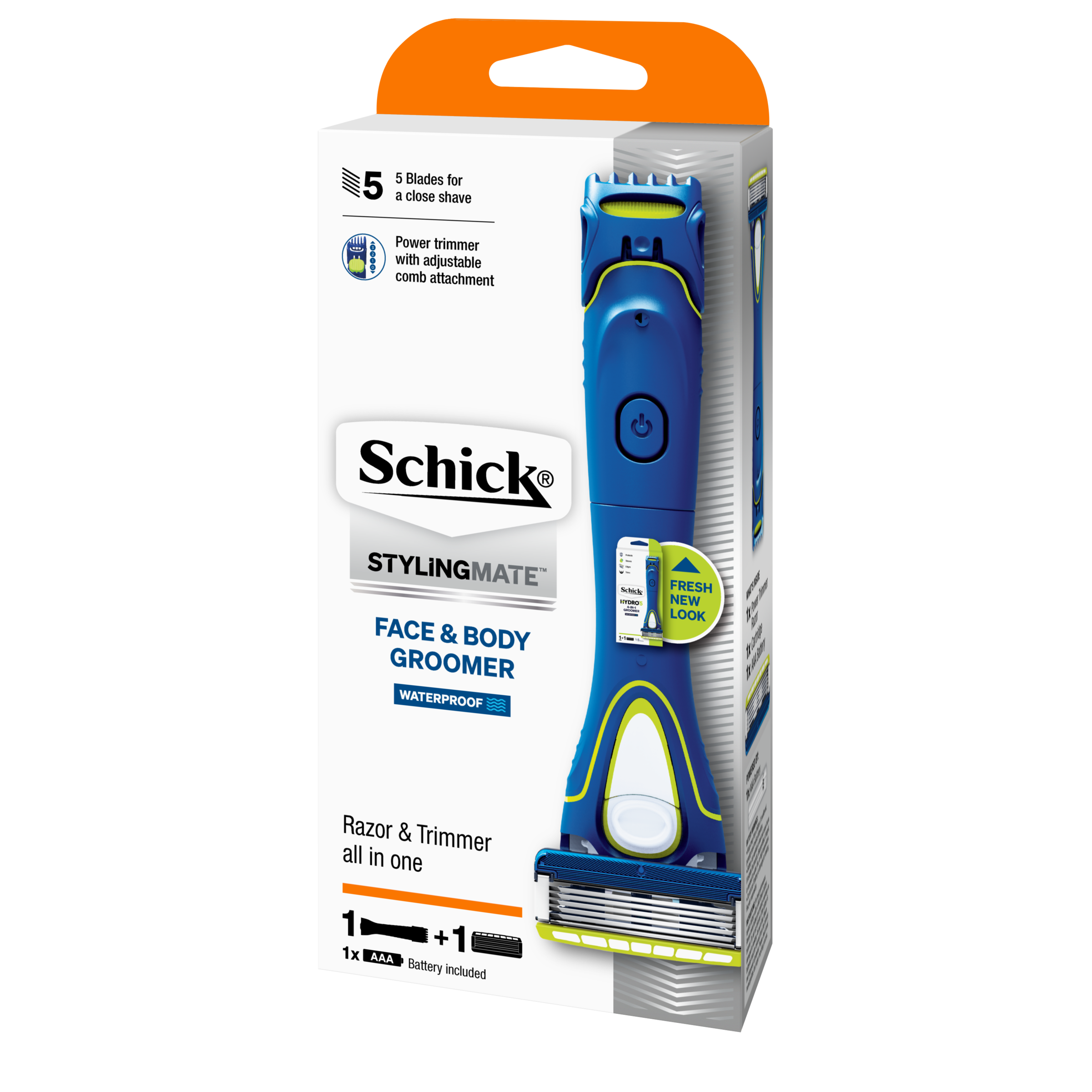 SCHICK HYDRO 5 GROOMER RAZOR + 1 BLADE - Image 3