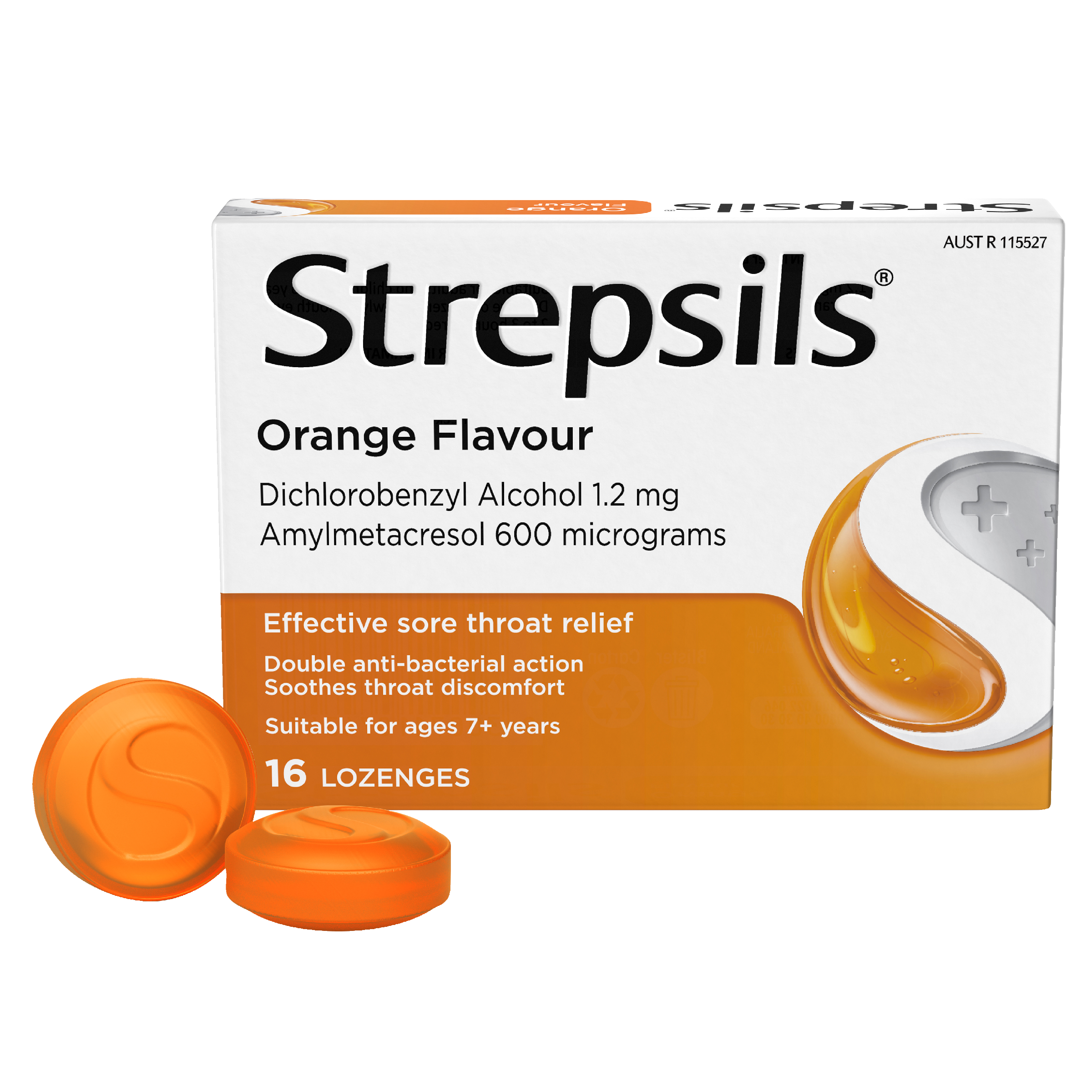 STREPSILS ORANGE 16 LOZENGES - Image 8