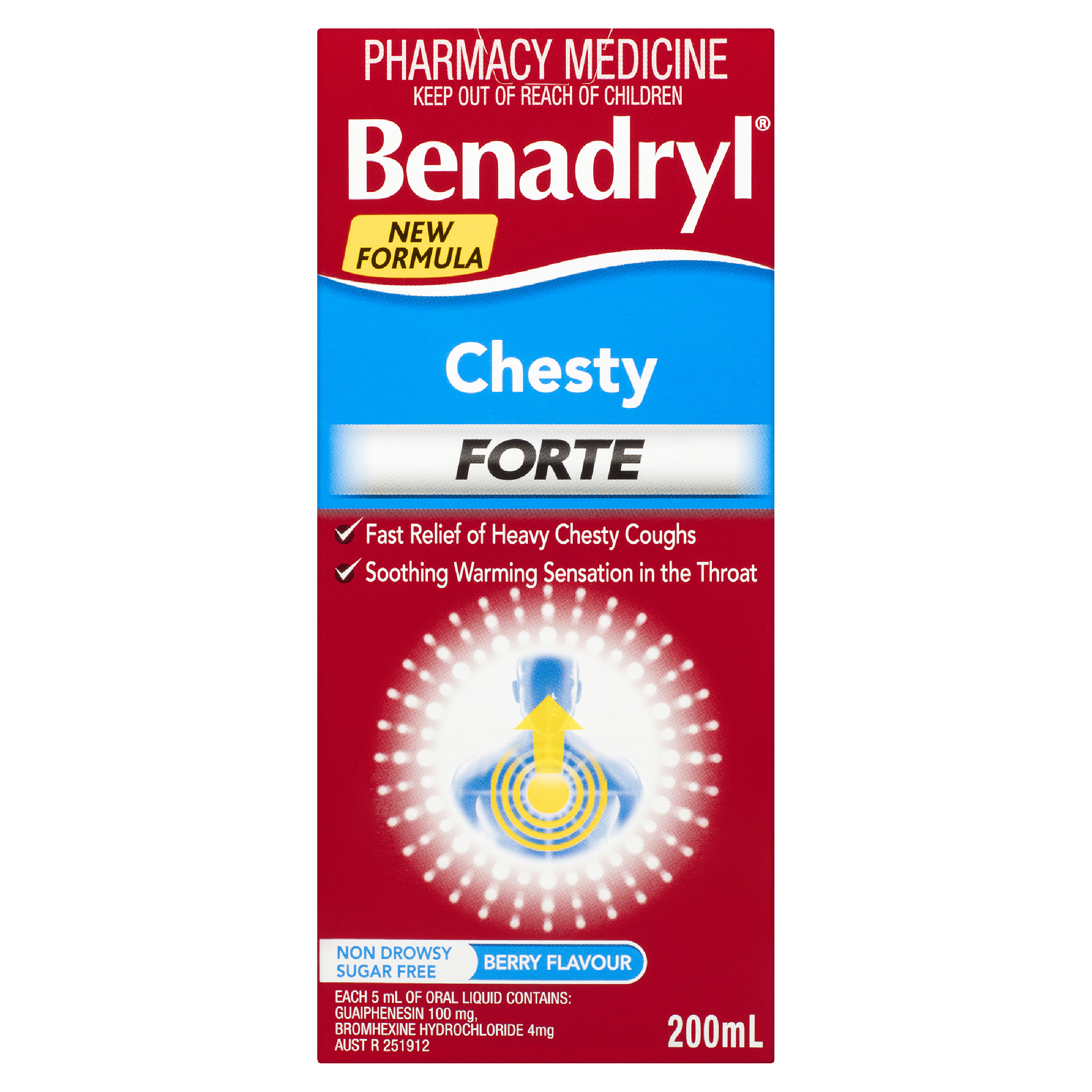 BENADRYL CHESTY FORTE 200ML - Image 2