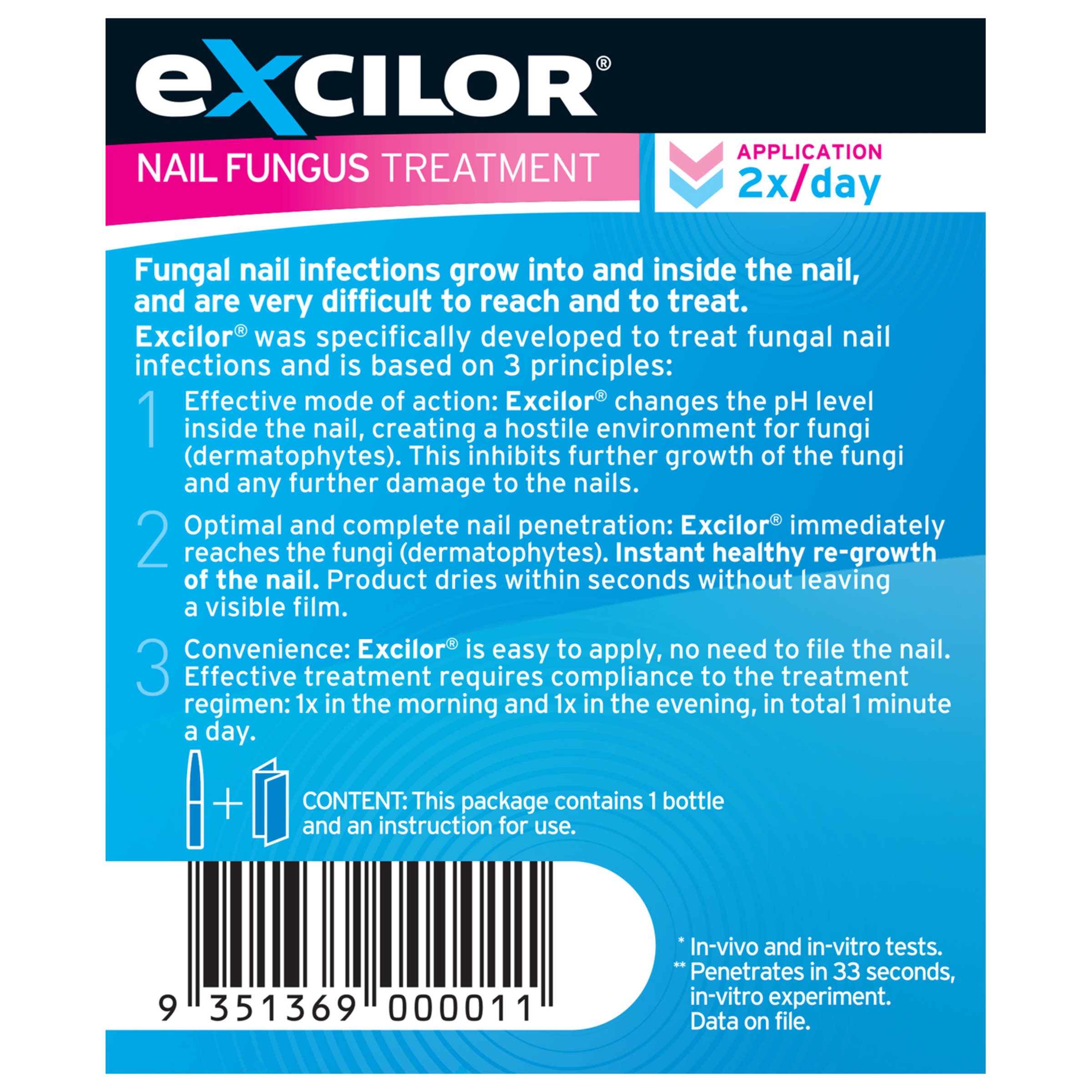 EXCILOR NAIL ANTI FUNGAL PEN - Image 4
