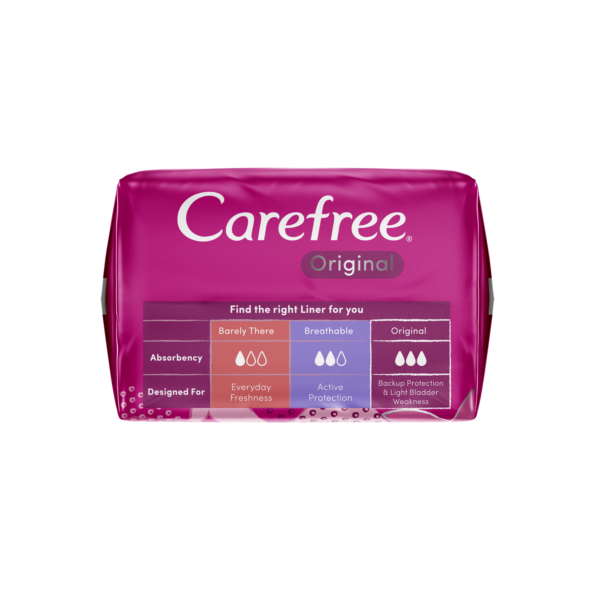 CAREFREE LINER 3D REGULAR ORIGINAL 30 PACK - Image 6