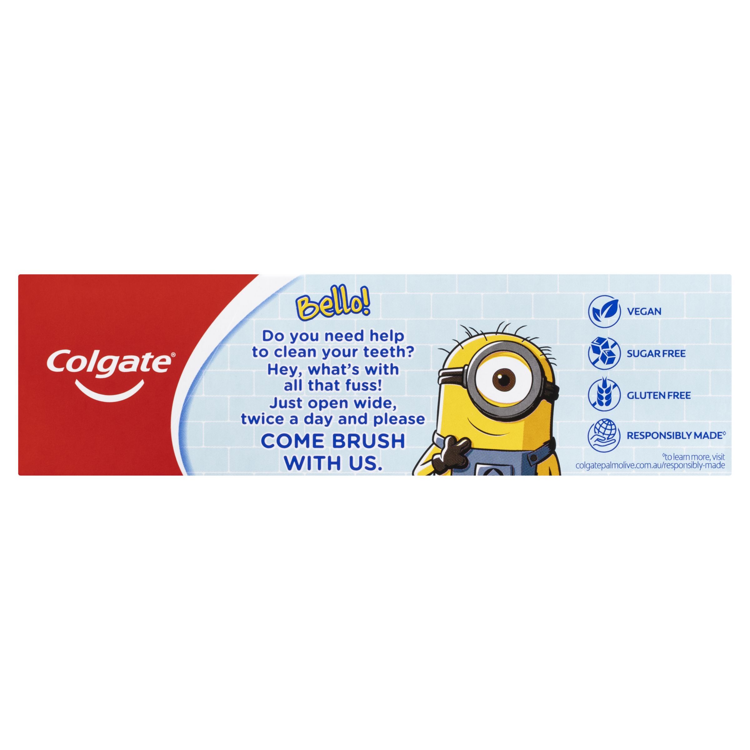 COLGATE TOOTHPASTE KIDS MINONS +6 YEARS 90G - Image 4
