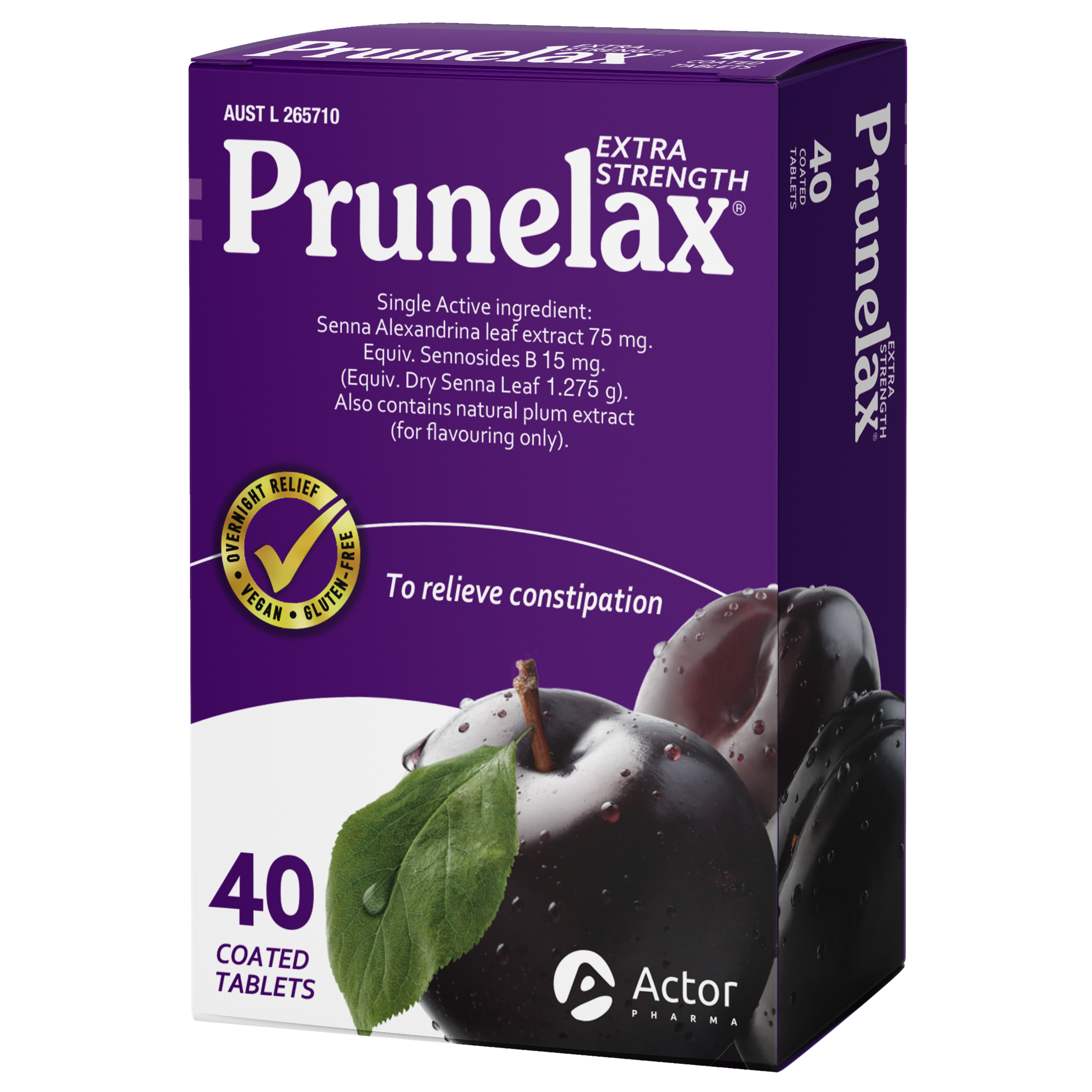 PRUNELAX EXTRA STRENGTH 40 TABLETS - Image 4