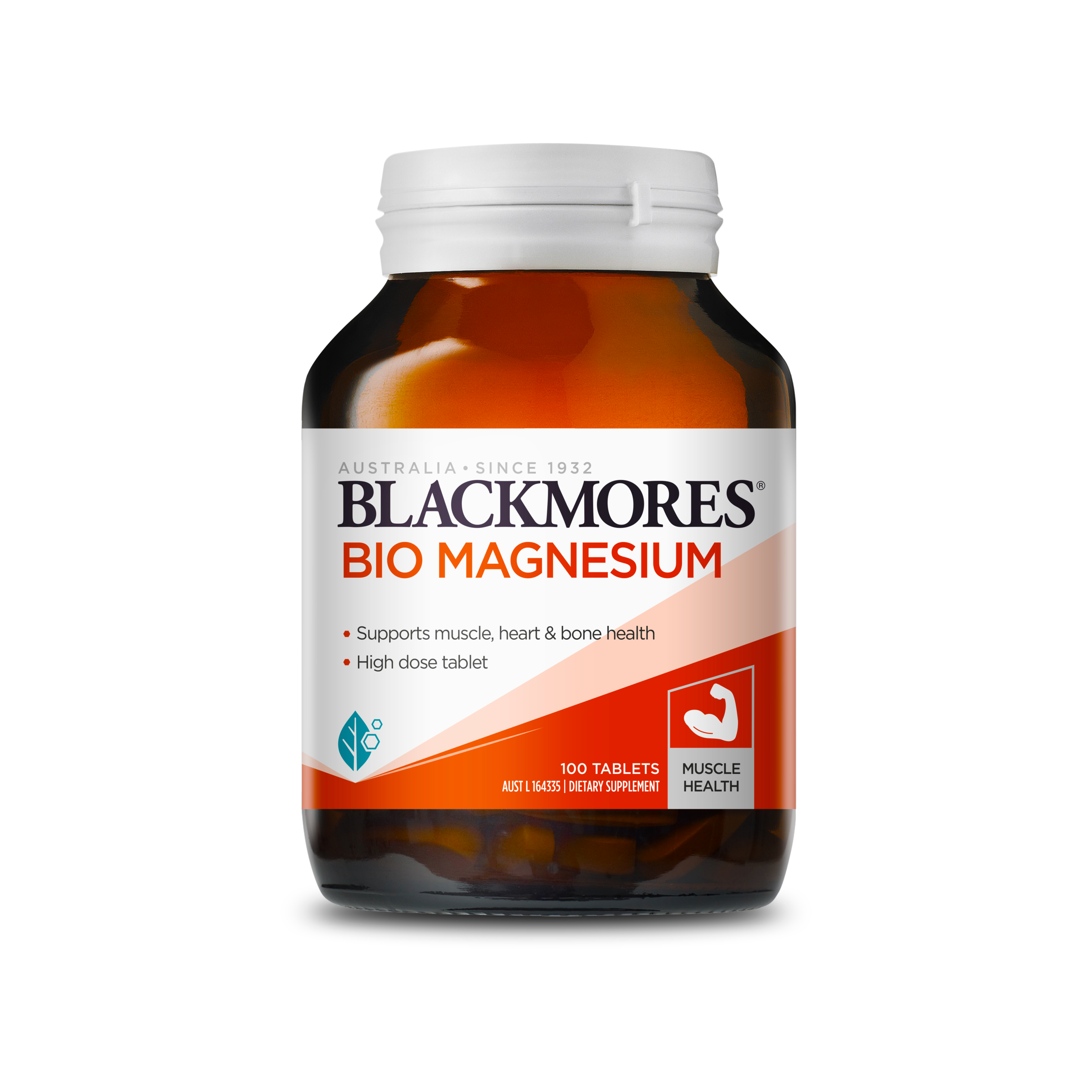 BLACKMORES BIO MAGNESIUM 100 TABLETS - Image 2