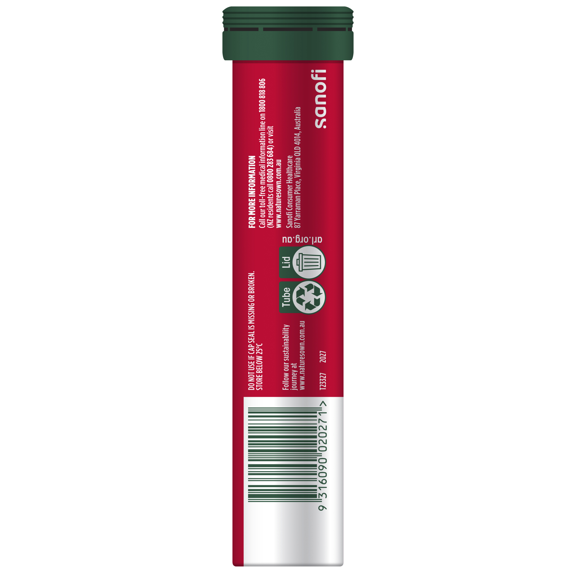 NATURES OWN MAGENSIUM + MUSCLE SUPPORT 20 TABETS - Image 4