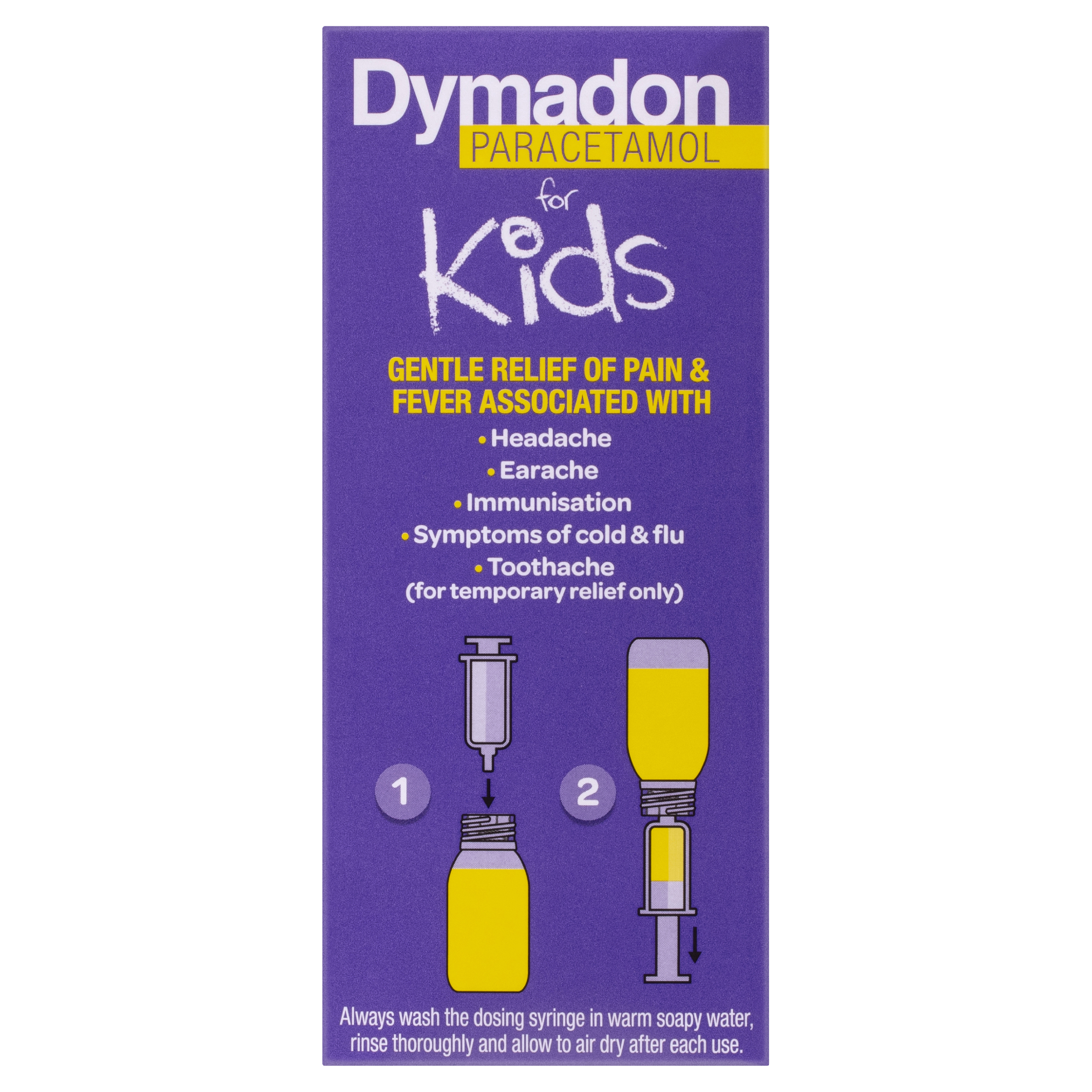 DYMADON FOR KIDS STRAWBERRY 2 YEARS-12 YEARS SUSPENSION 100ML - Image 3