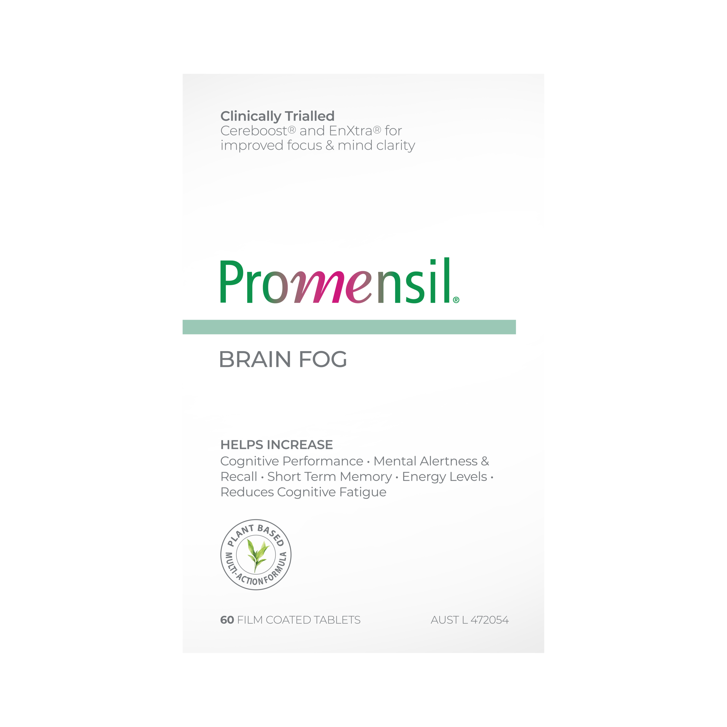 PROMENSIL BRAIN FOG TABLETS 60 - Image 5