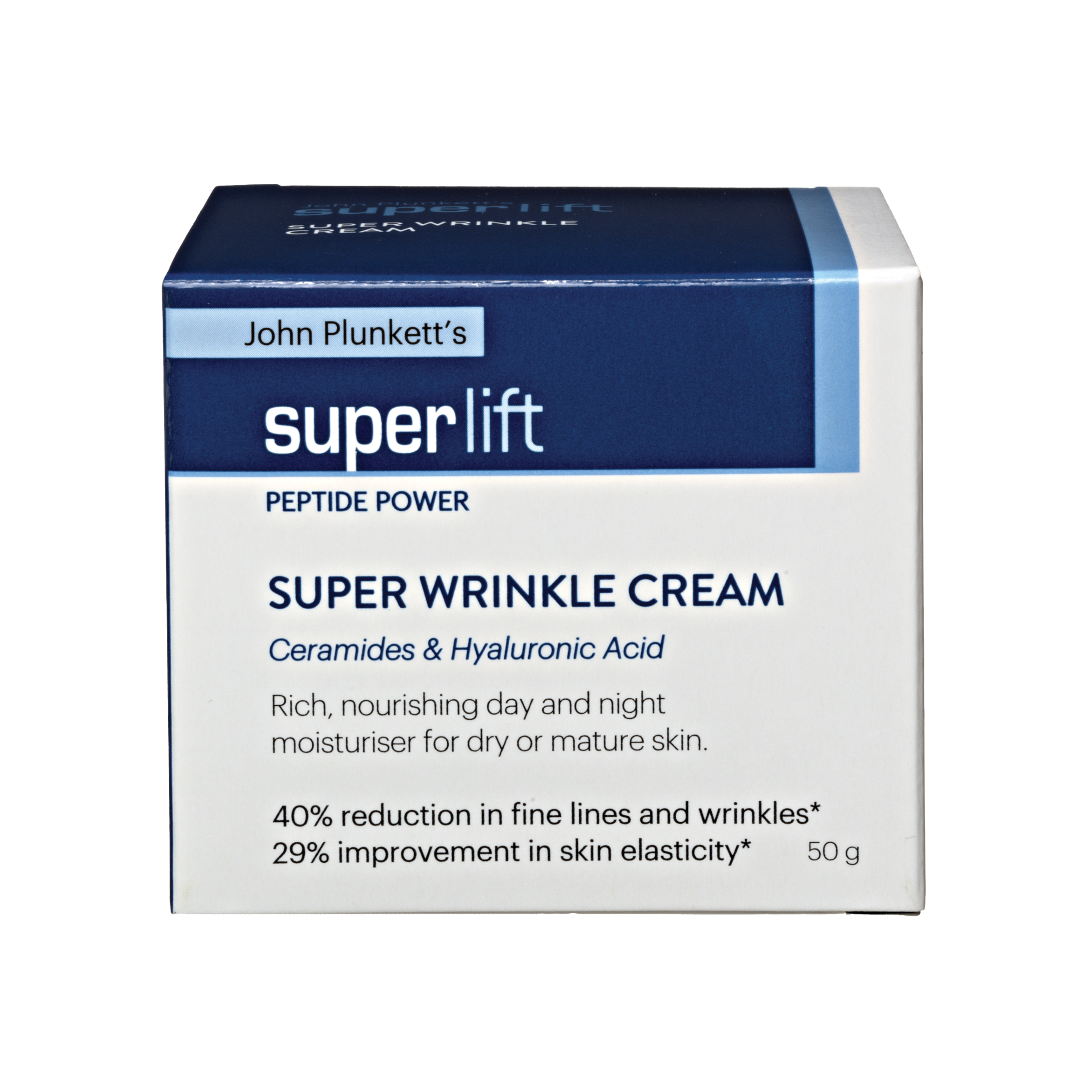 PLUNKETTS SUPERLIFT SUPER WRINKLE DAY & NIGHT CREAM 50G - Image 2