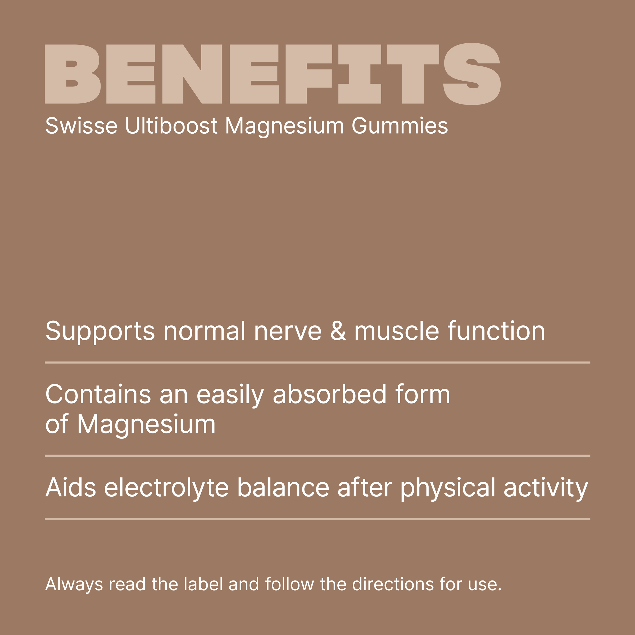 SWISSE ULTRA BOOST MAGNESIUM 60 GUMMIES - Image 3