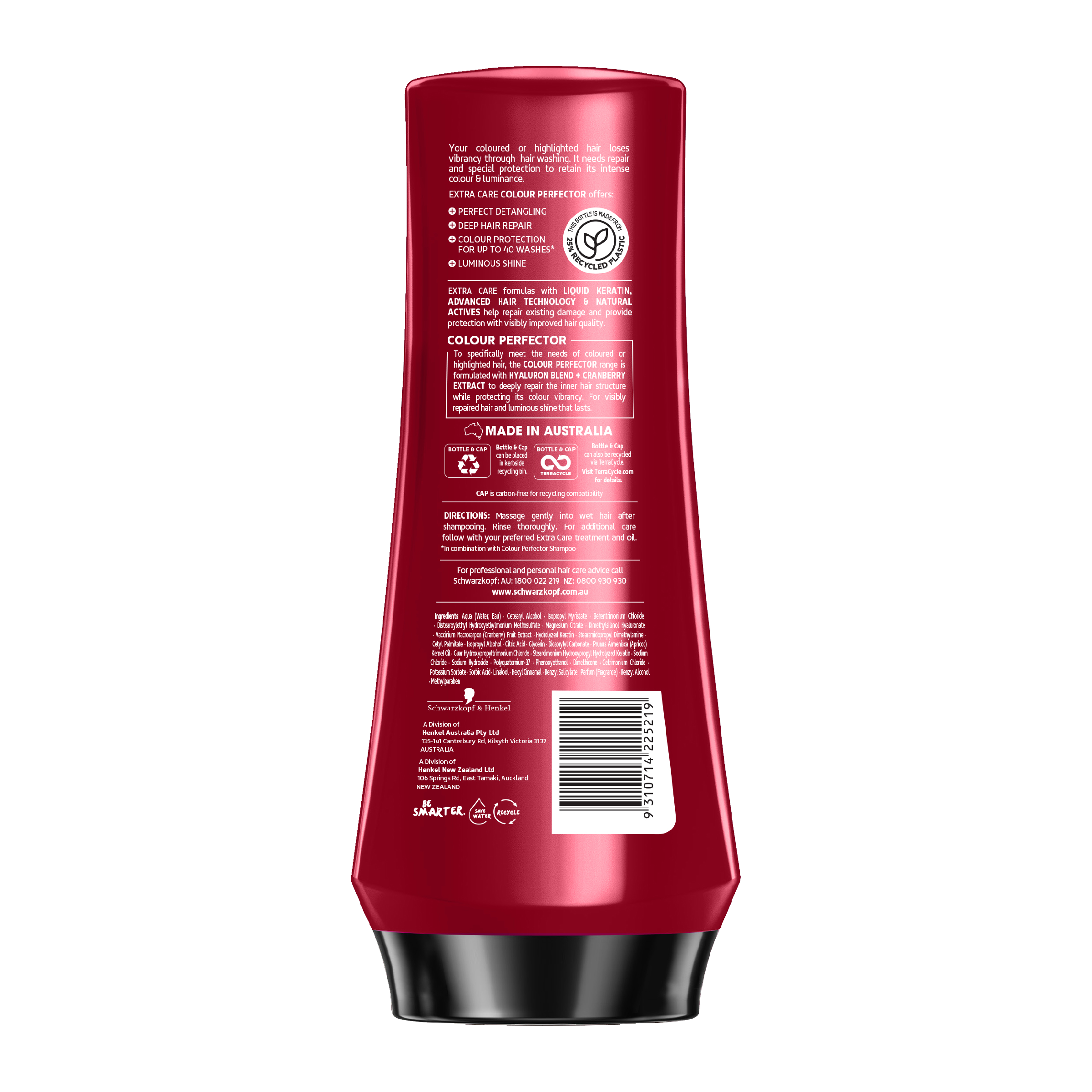 SCHWARZKOPF EXTRA CARE COLOUR PERFECTOR CONDITIONER 400ML - Image 2