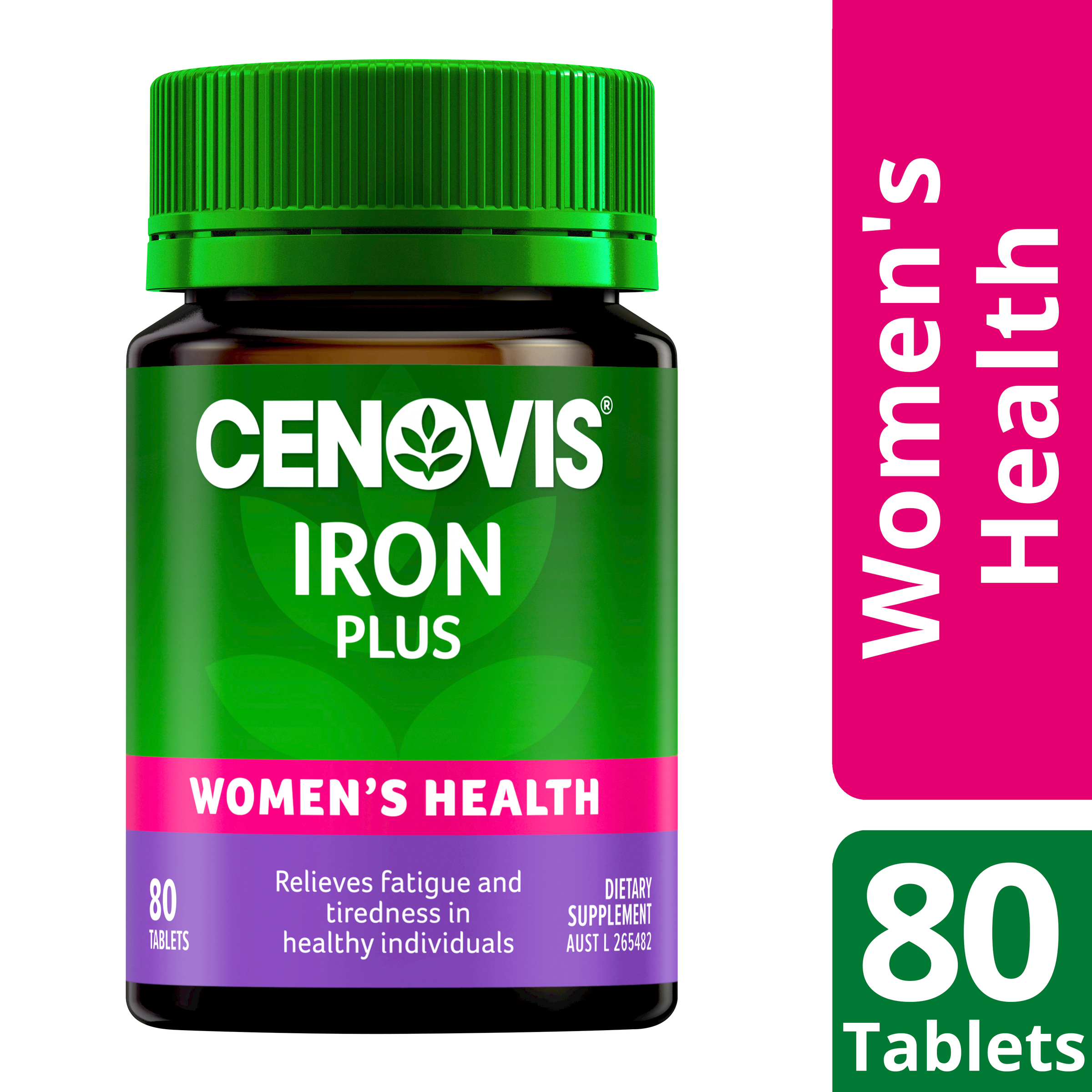 CENOVIS IRON PLUS 80 TABLETS - Image 10