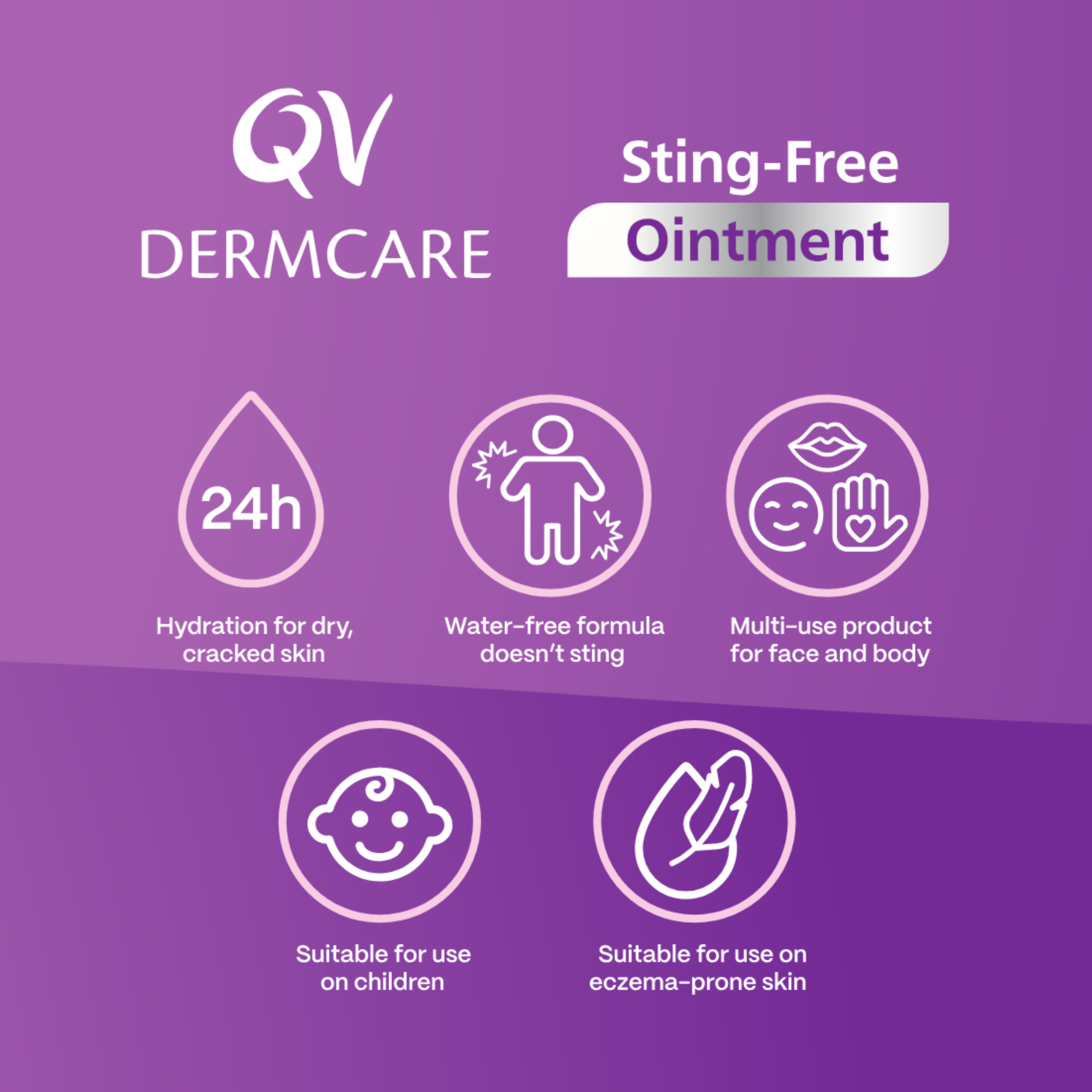 EGO QV DERMCARE STING FREE OINTMENT 100G - Image 3