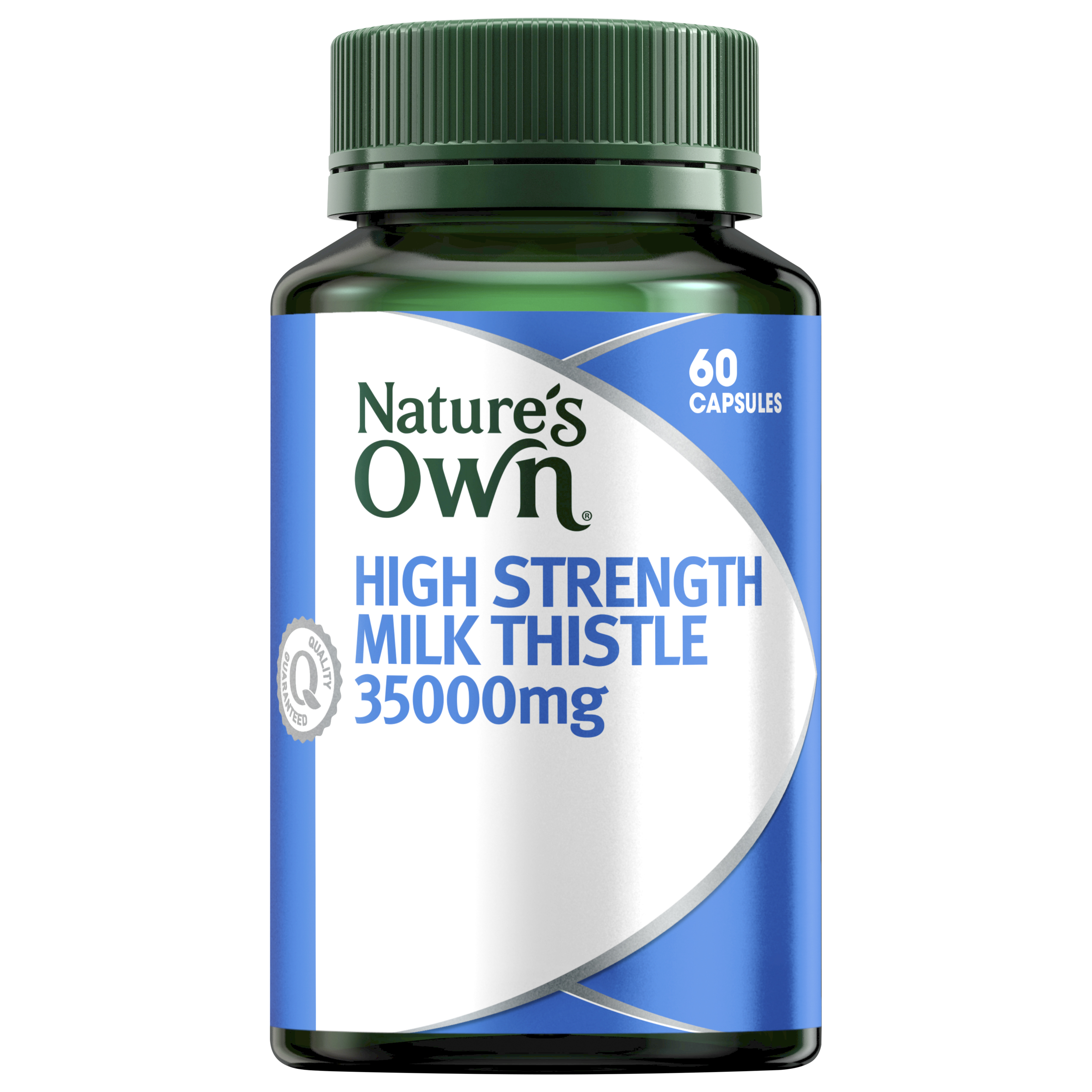 NATURES OWN HIGH STRENGTH MILK THISTLE 35000MG 60 CAPSULES - Image 10